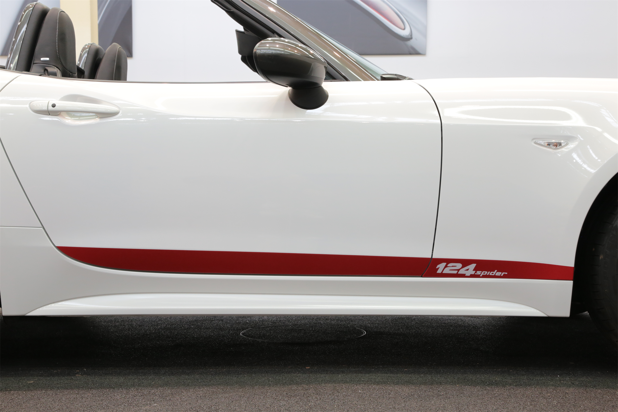 Adesivo Porta 2x si adatta FIAT 124 Lato Vinile Decalcomanie Premium Qualità RT15 