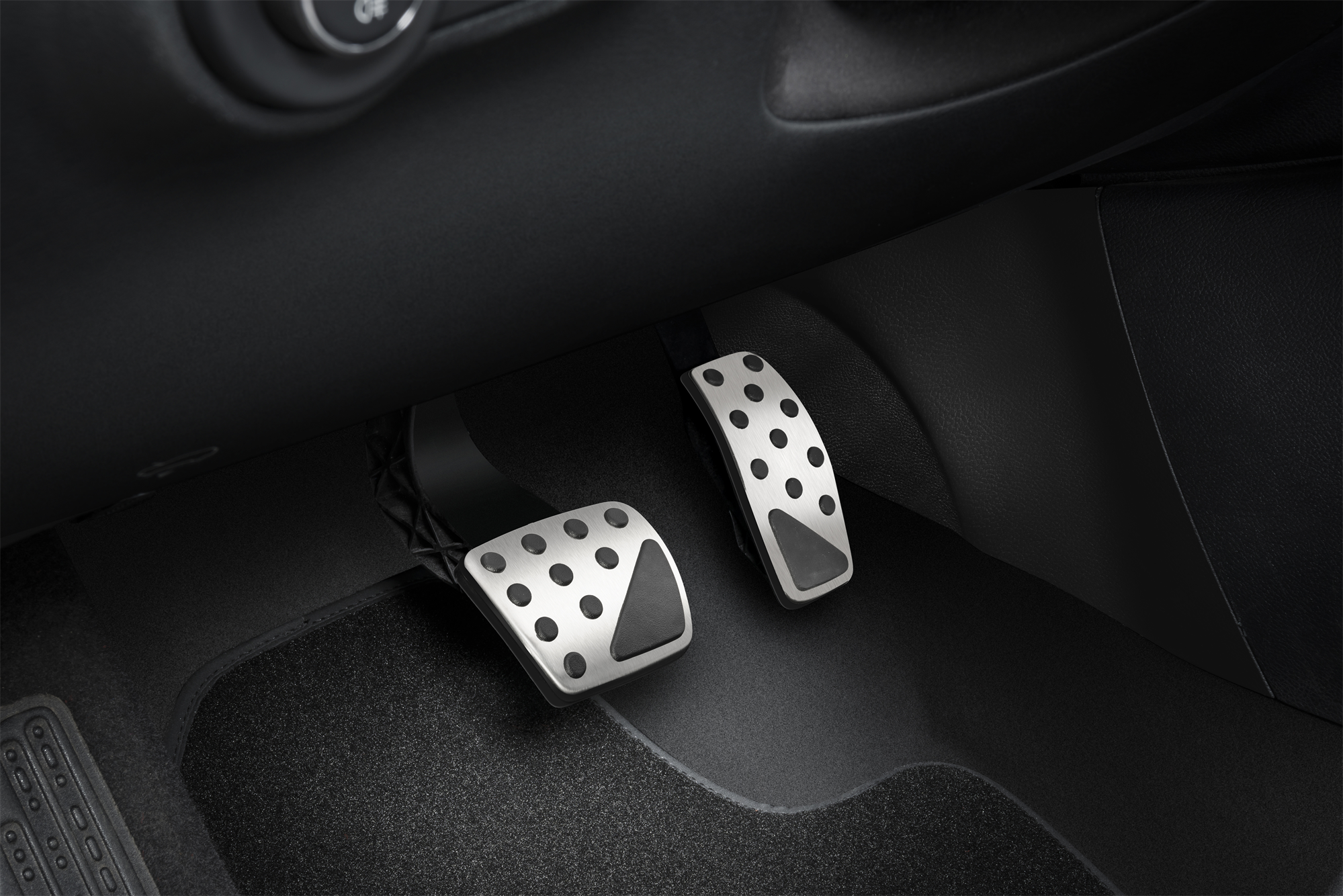 ZHANGERDAN Pedali del freno del pedale dellacceleratore per auto in acciaio inossidabile Accessori per pedali di riposo. Per Jeep Renegade Compass. Per Fiat 500X 2014 2020 
