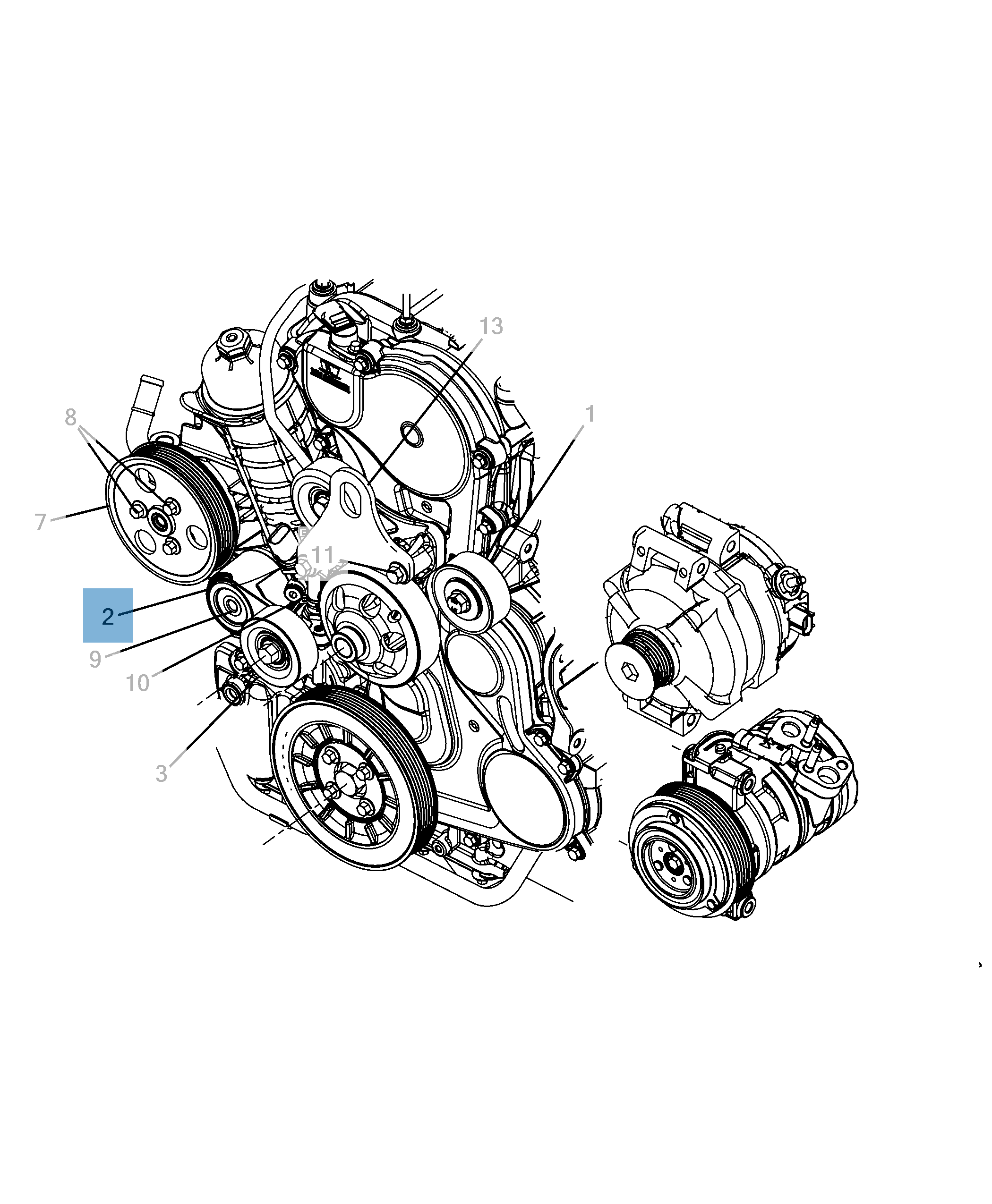 Tendicinghia regolabile per Jeep Cherokee  undefined