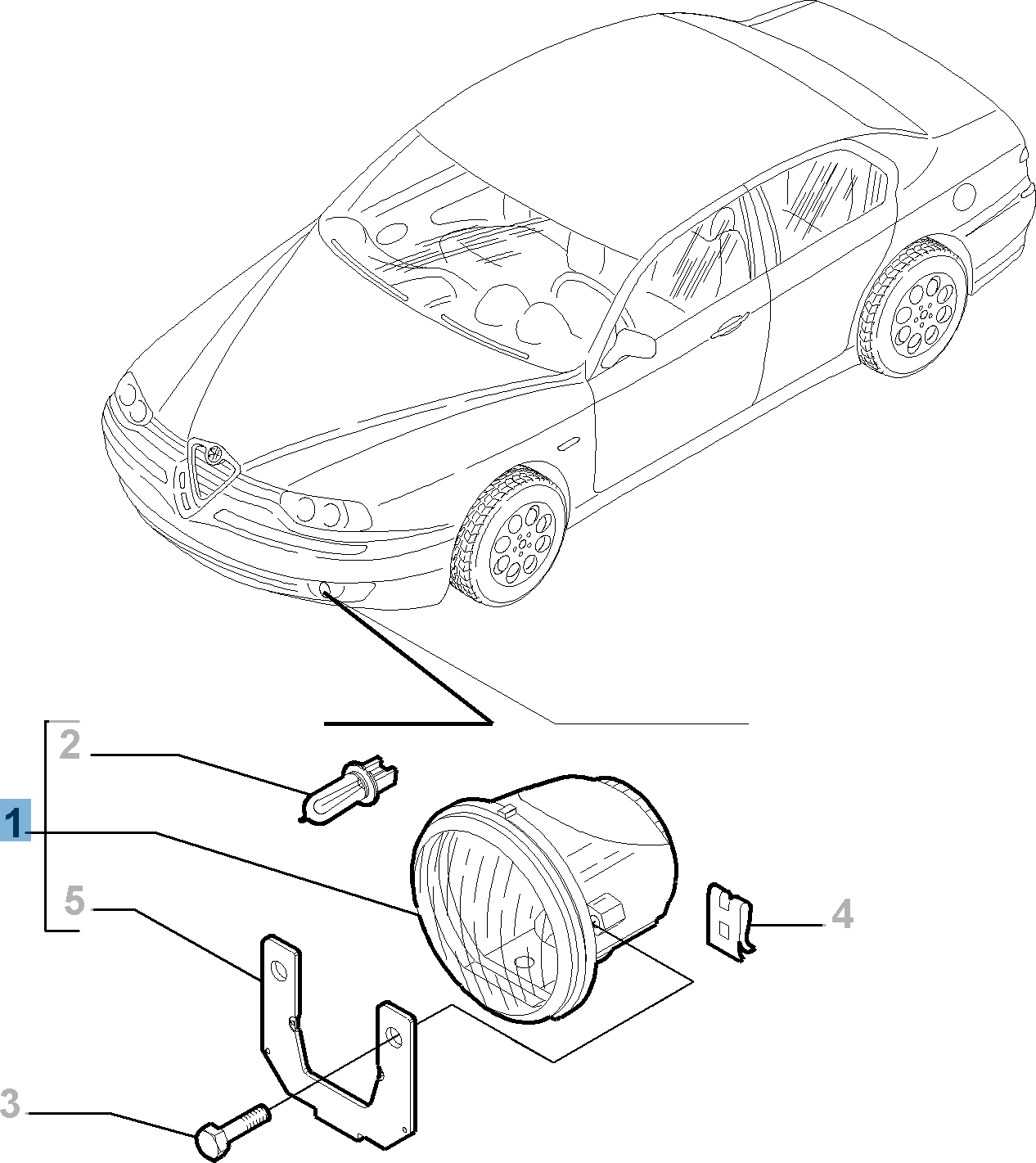 Luces antiniebla delanteras  undefined