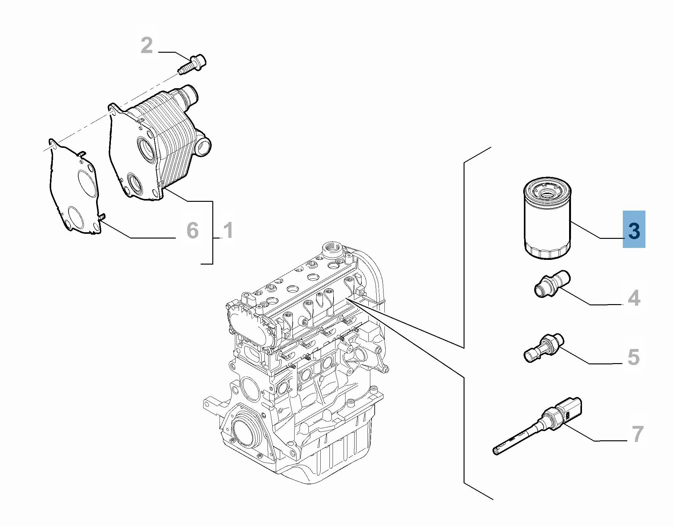 Filtre à huile pour Alfa Romeo  alfa-romeo