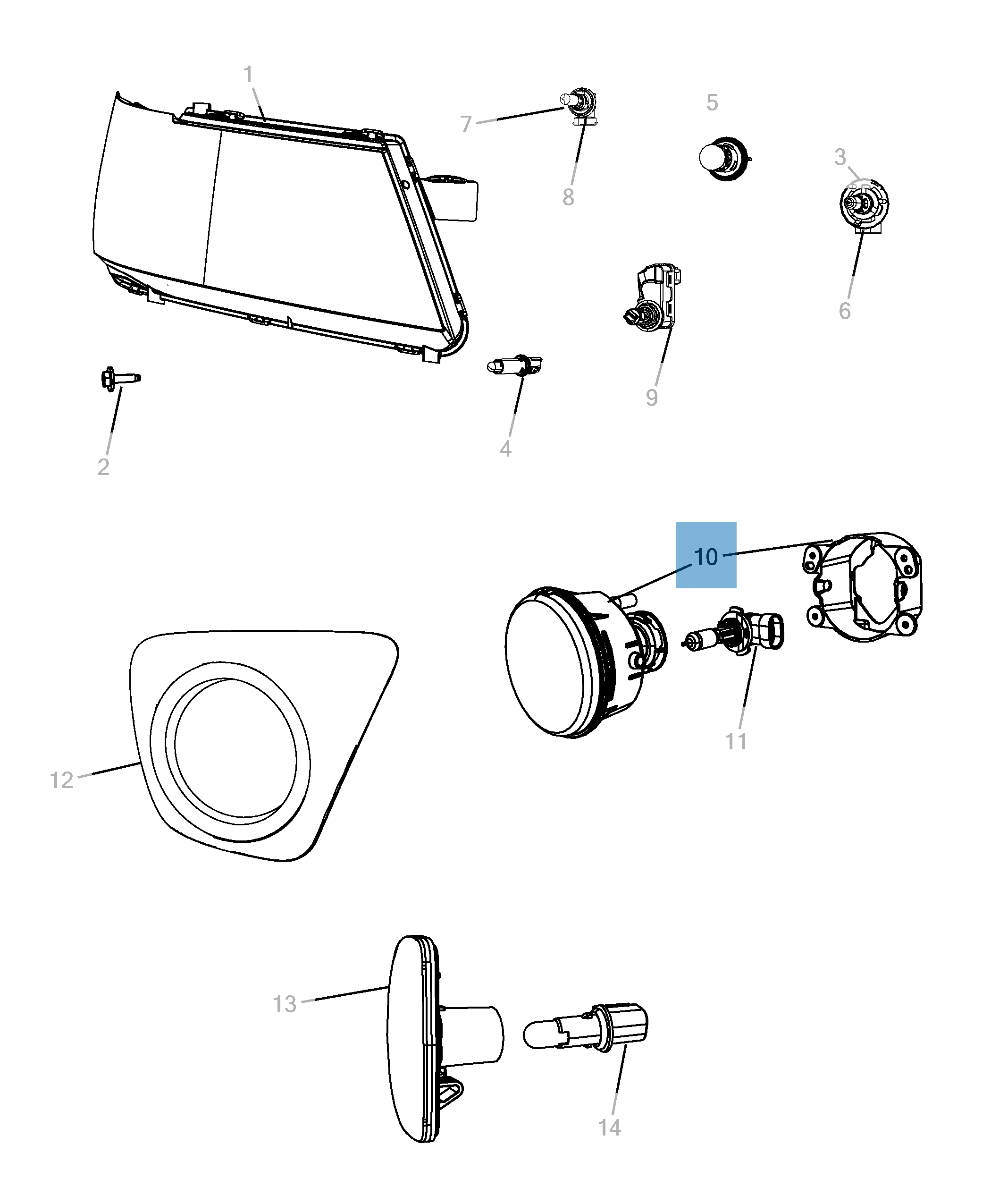 Feux antibrouillard  undefined