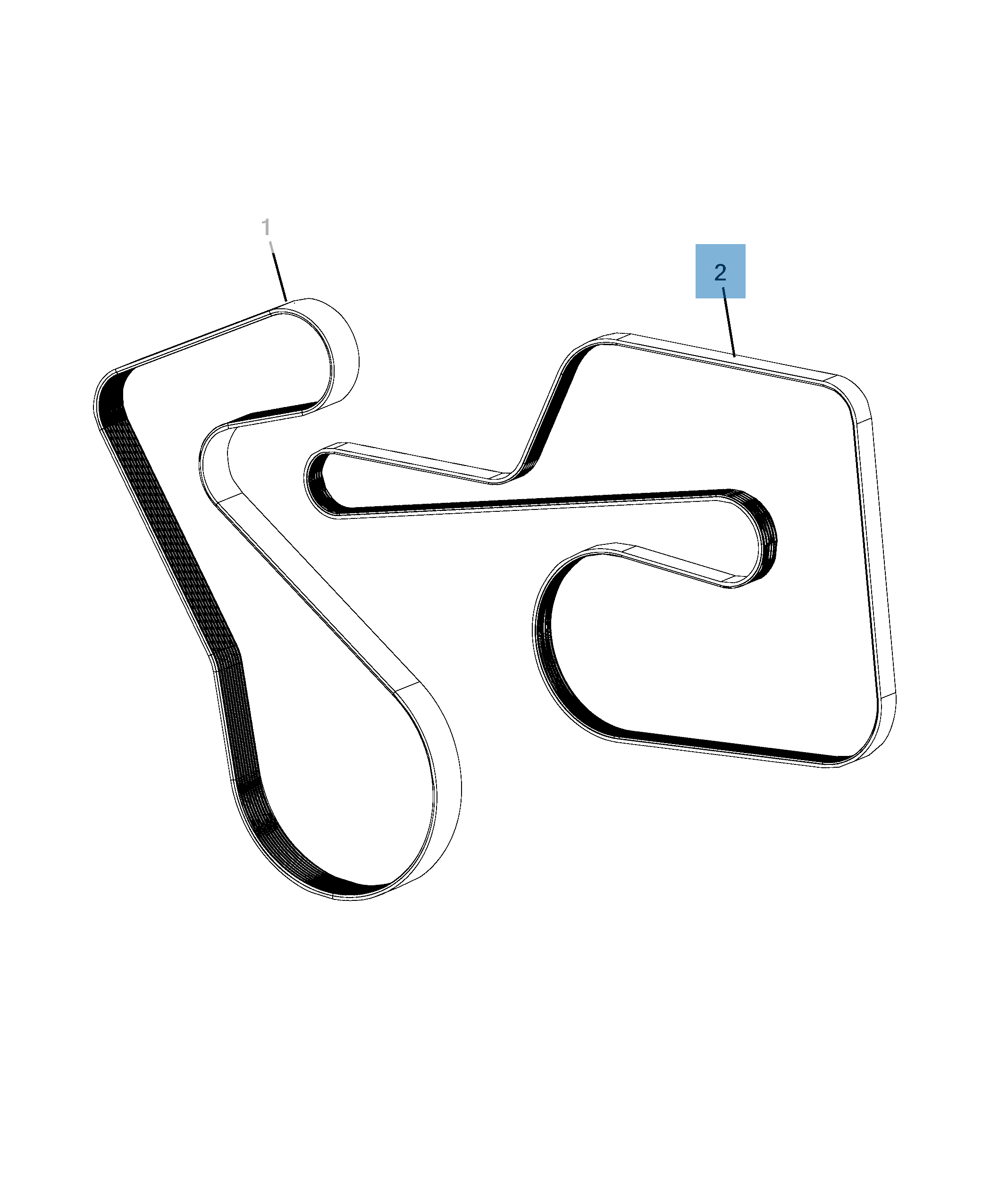 Cinghia Poly-V  undefined