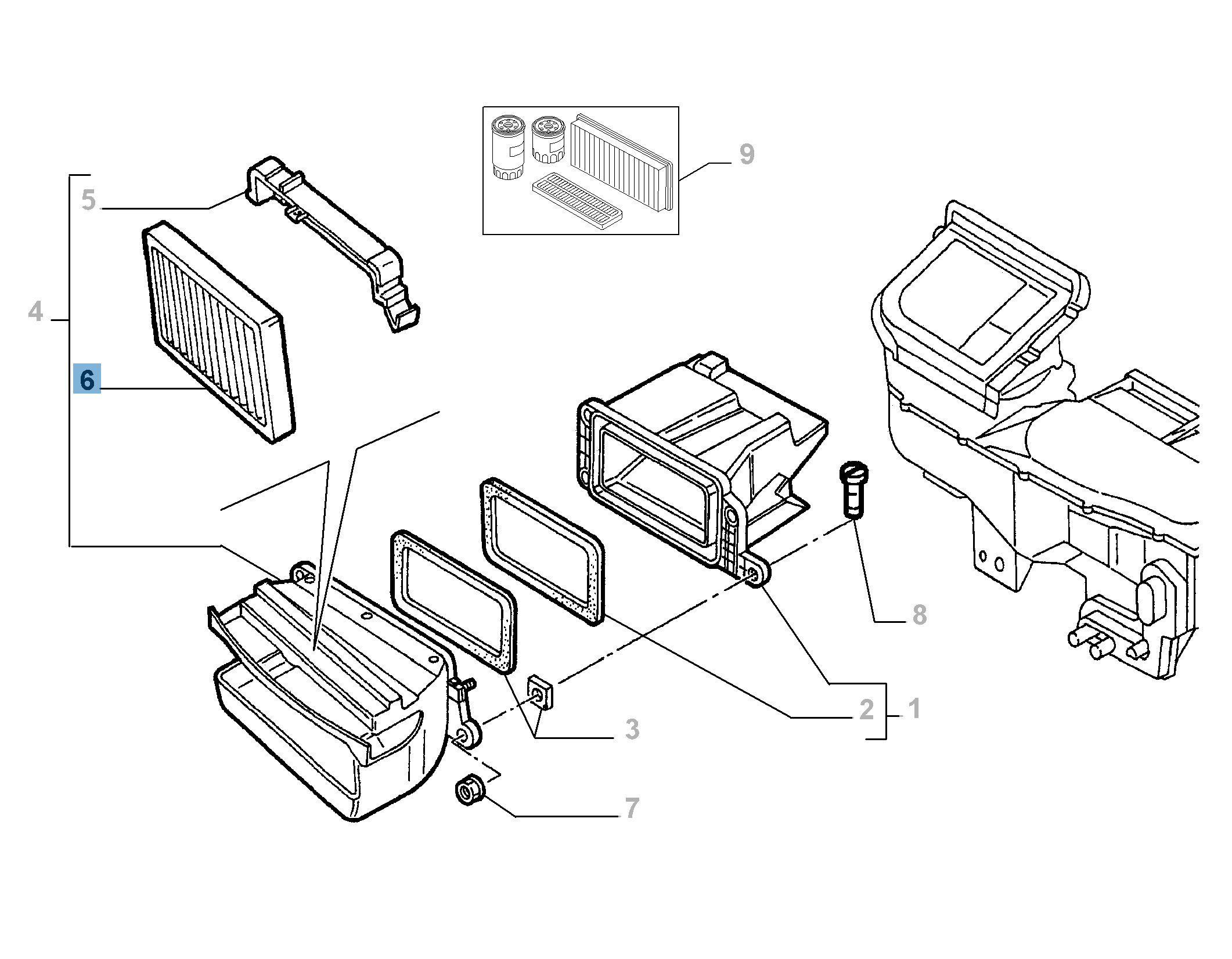 FILTRE A AIR (Essential Part)  undefined