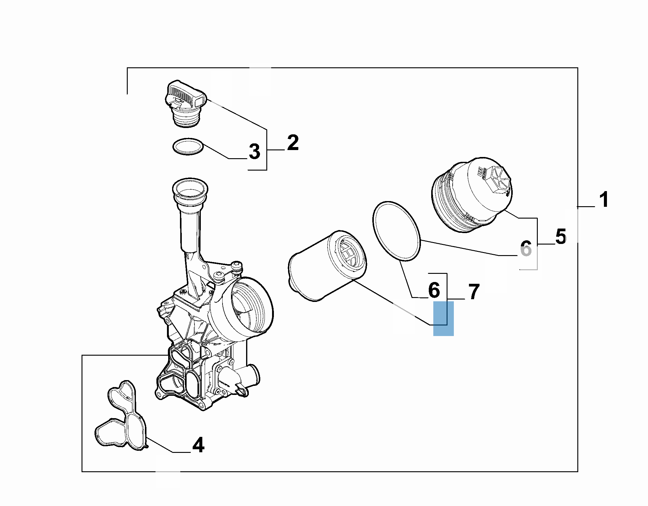 Filtro del aceite  alfa-romeo