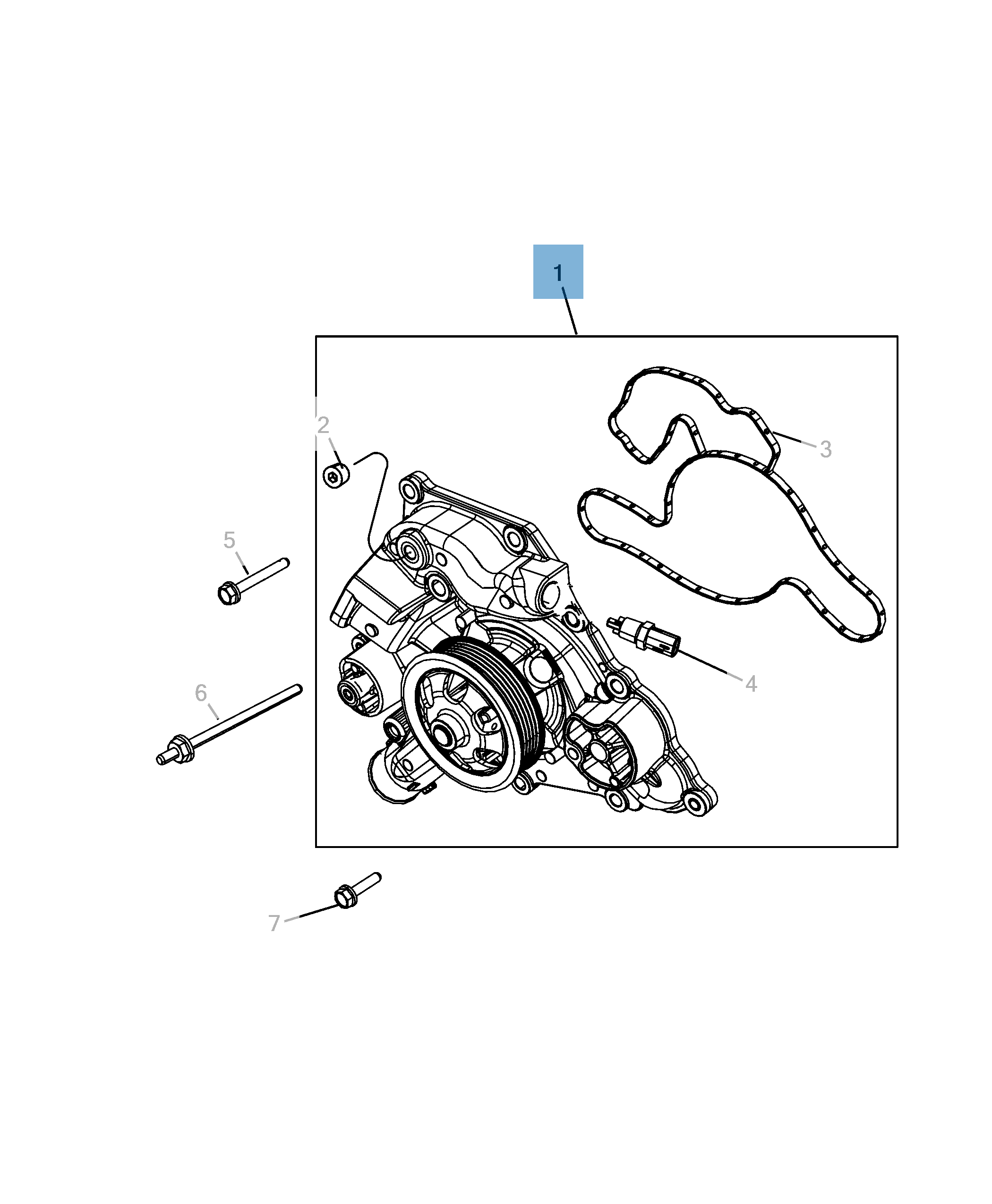 Pompa acqua per Jeep Grand Cherokee  undefined