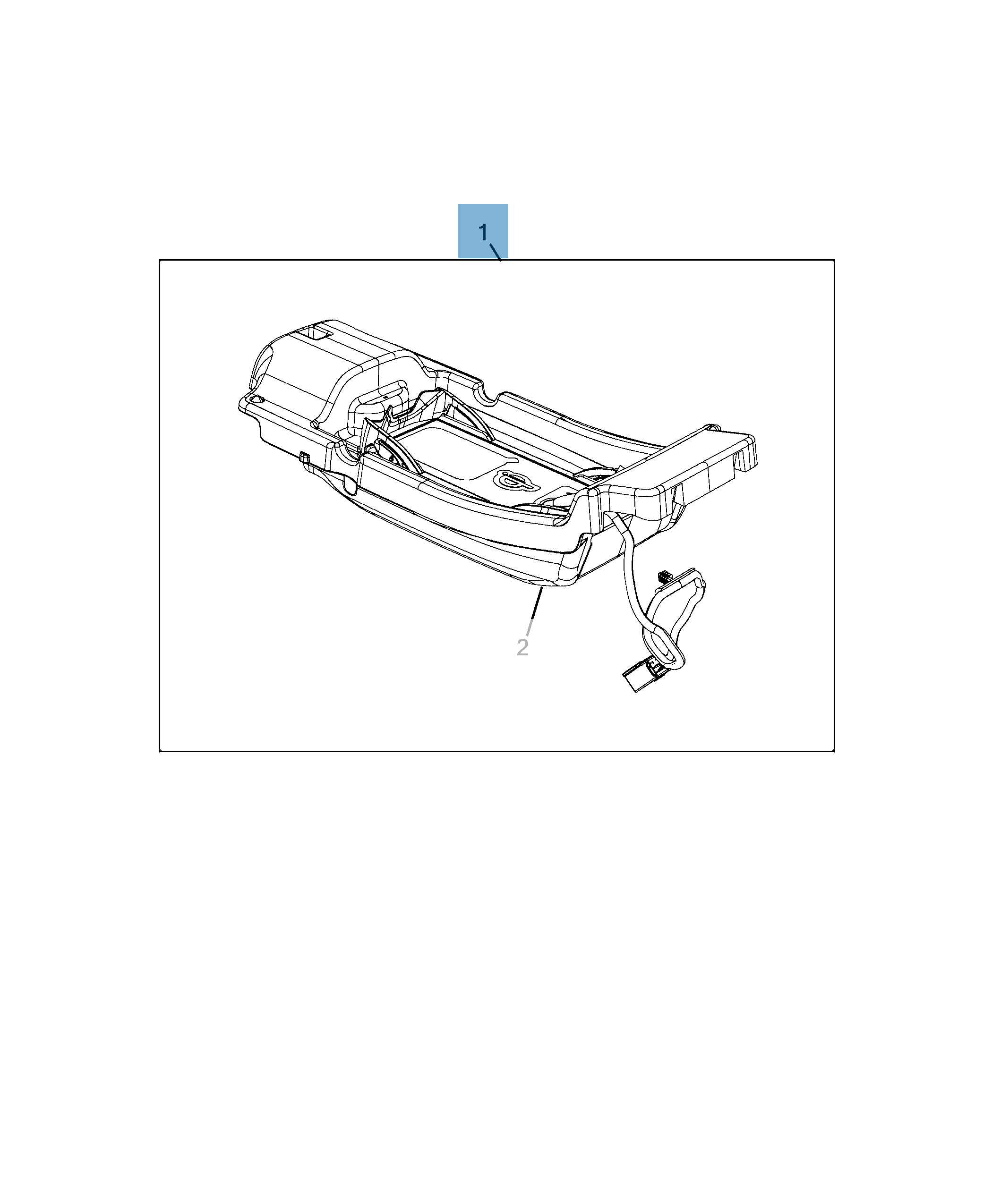 Caricabatterie wireless jeep