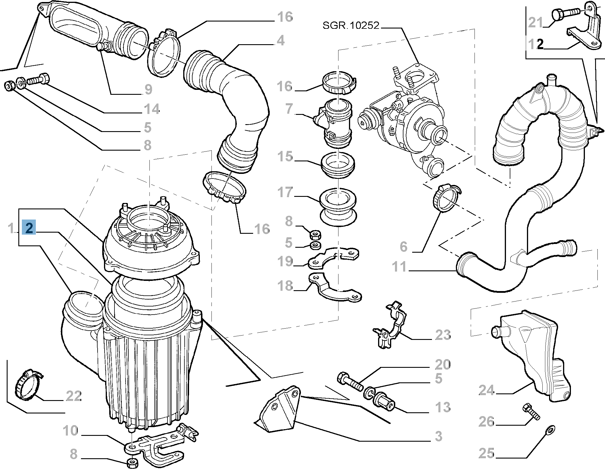 ELEMENTO FILTRANTE (Essential Part)  undefined
