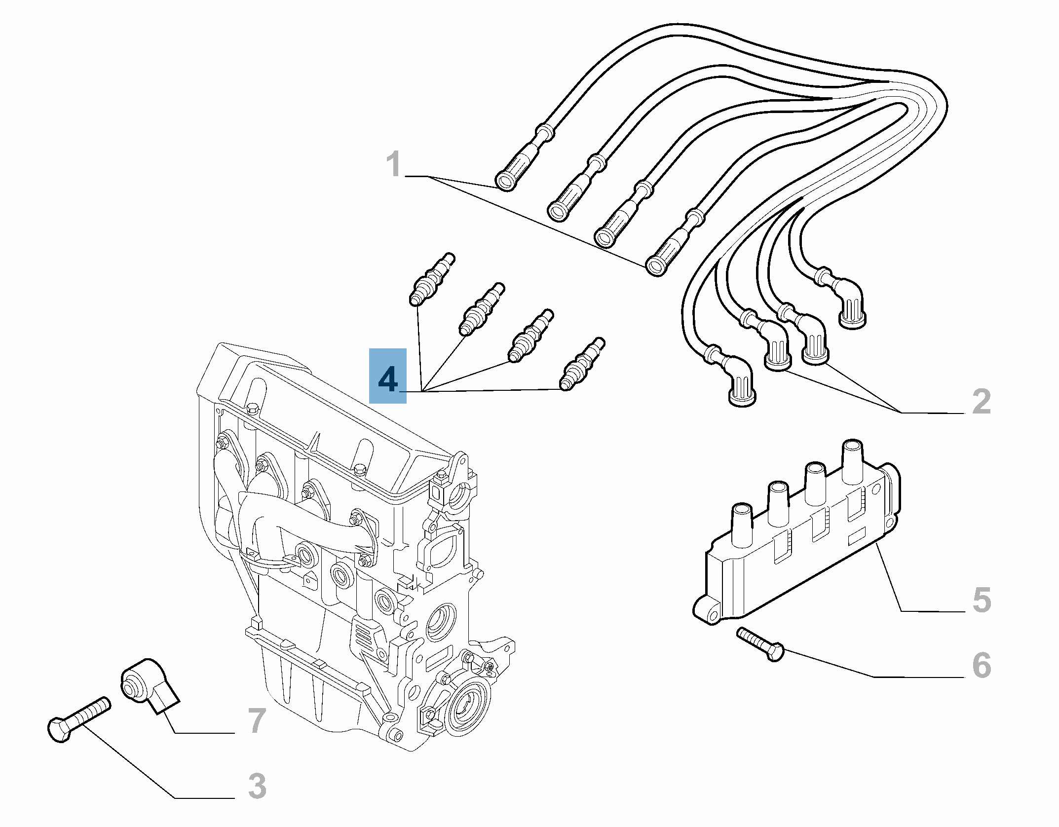 Bougie d'allumage  undefined