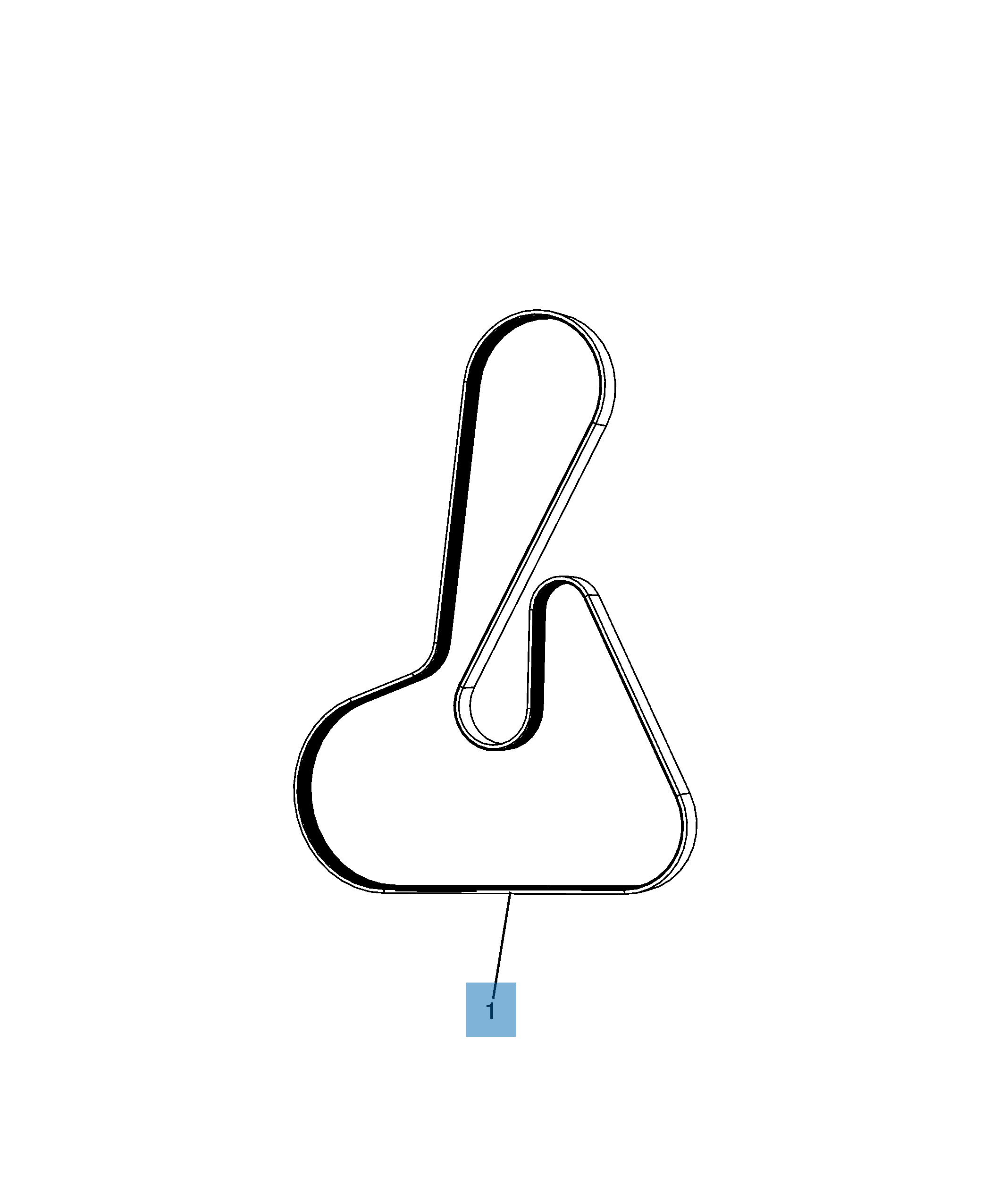 Cinghia Poly-V  undefined