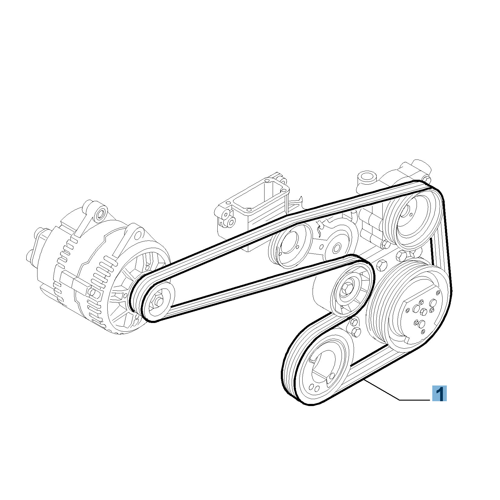 Courroie Poly-V undefined