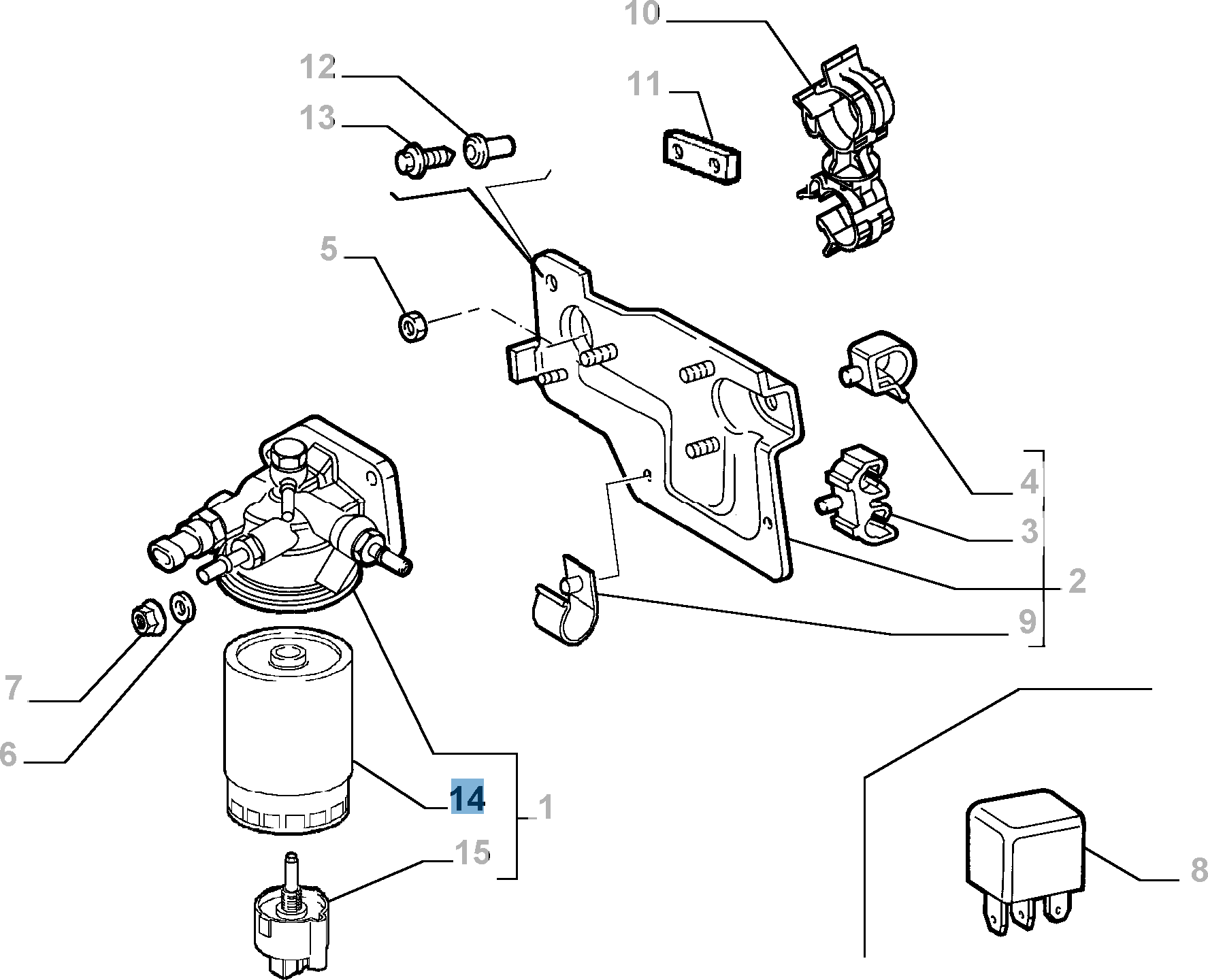 ELEMENT FILTRANT (Essential Part)  undefined