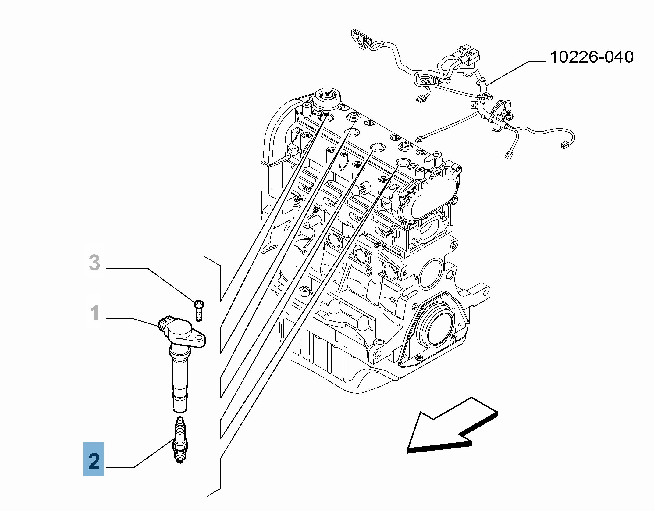 Bougie d'allumage  undefined