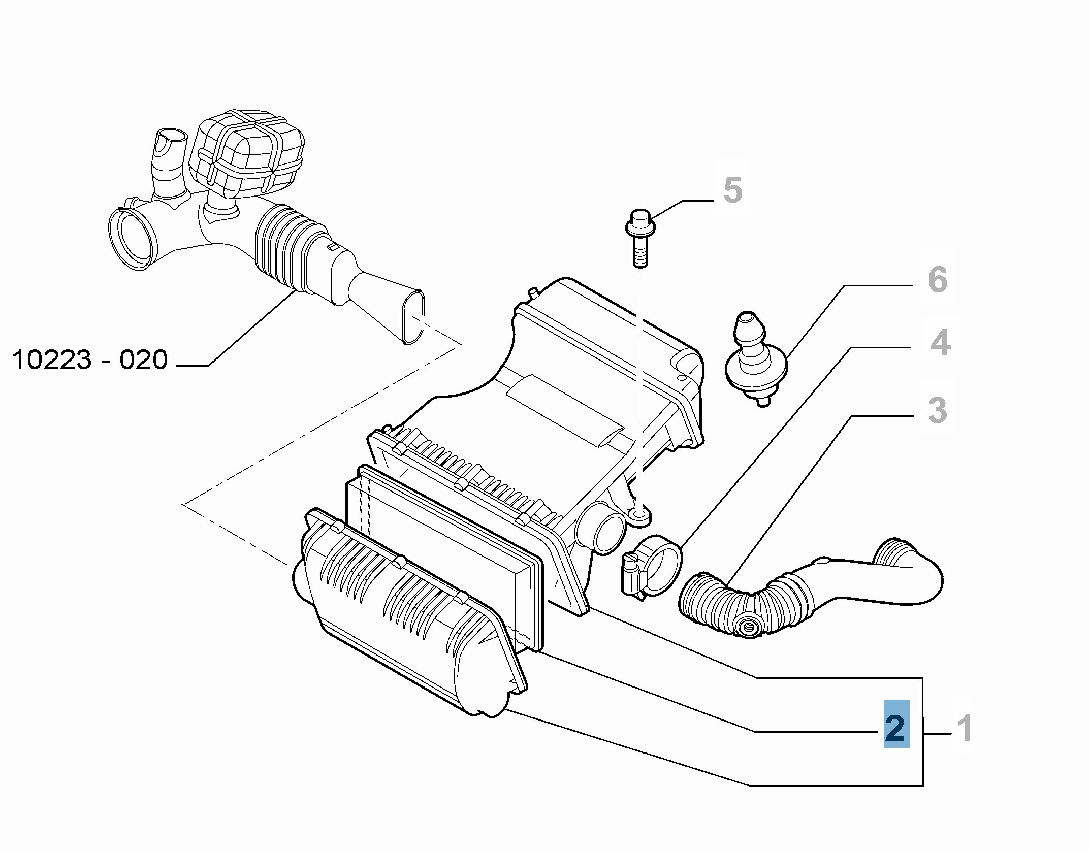 ELEMENTO FILTRANTE (Essential Part)  undefined