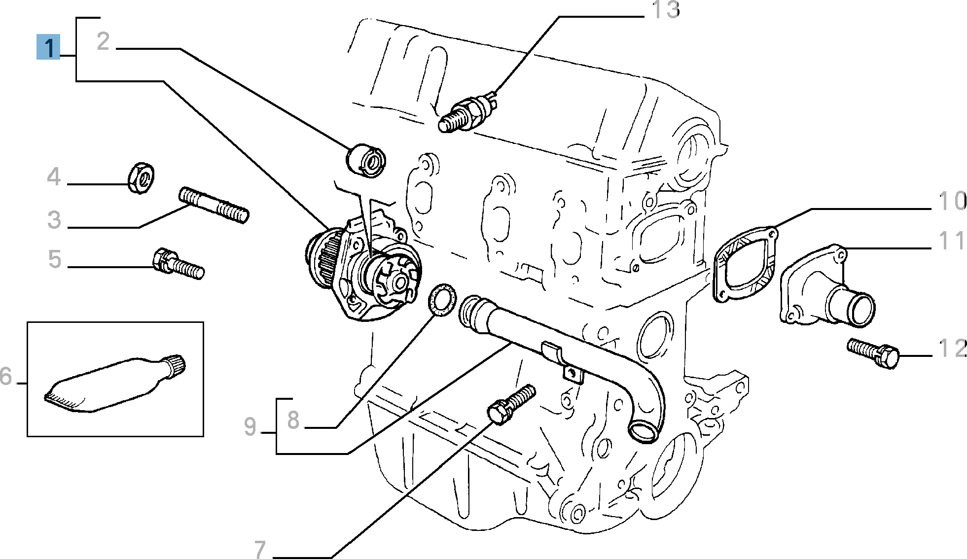 POMPE A EAU (Essential Part)  undefined