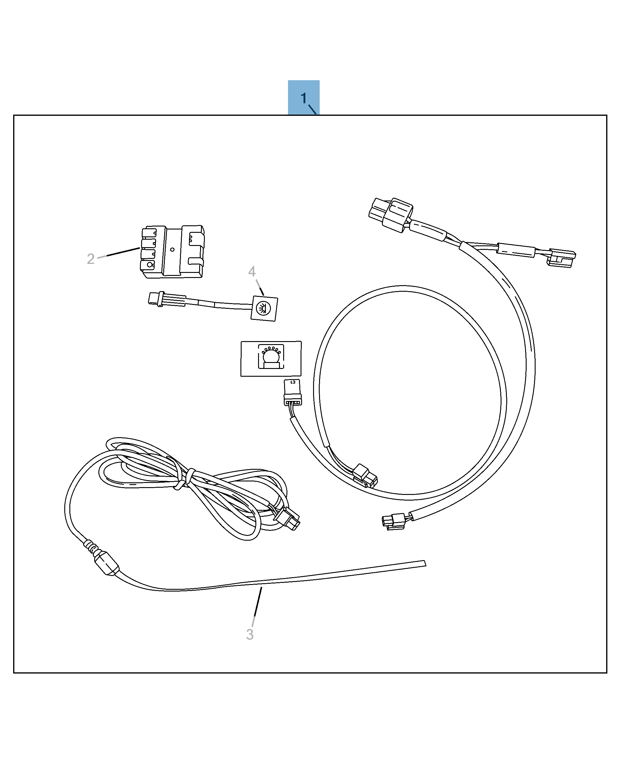Kit Luce Interno jeep