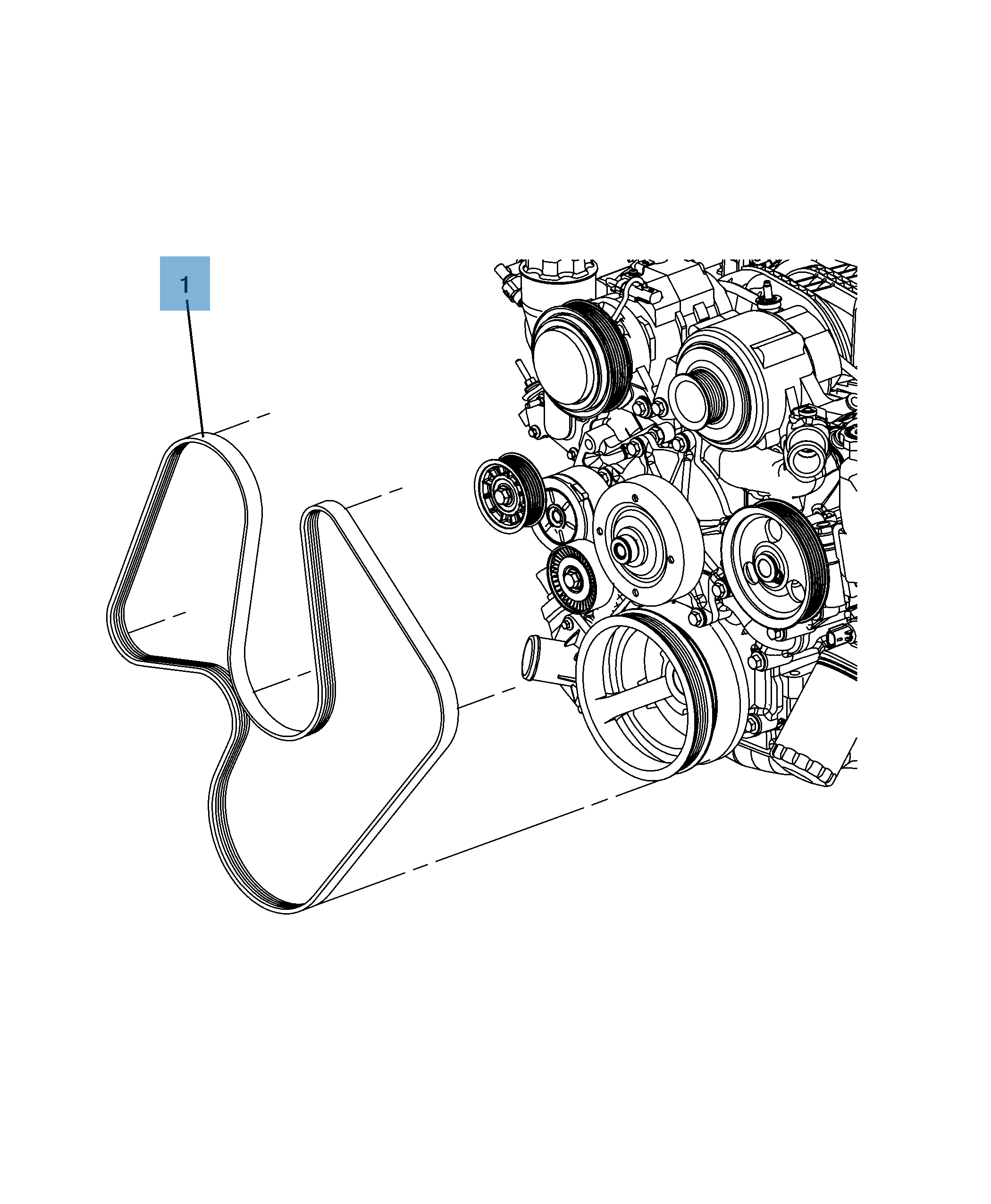 Cinghia Poly-V  undefined