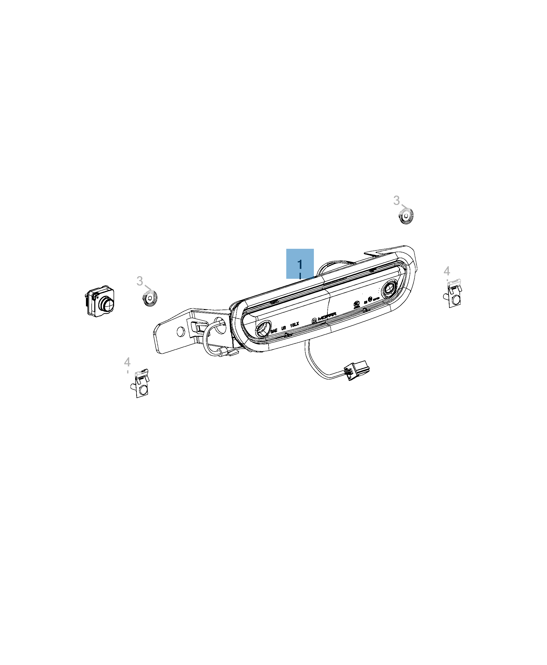 Fanale posteriore per Lancia Thema  undefined