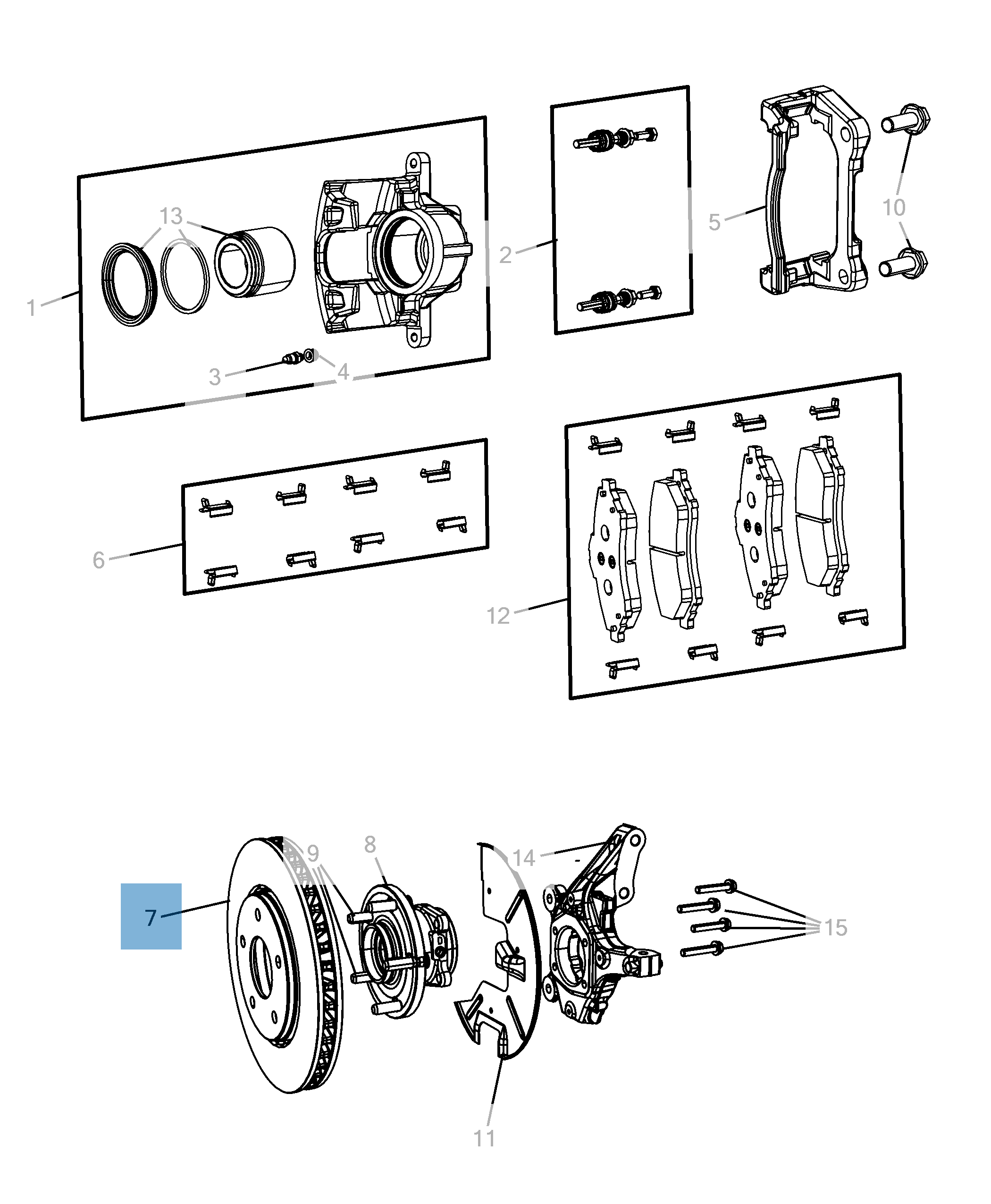 Disque de frein avant  undefined