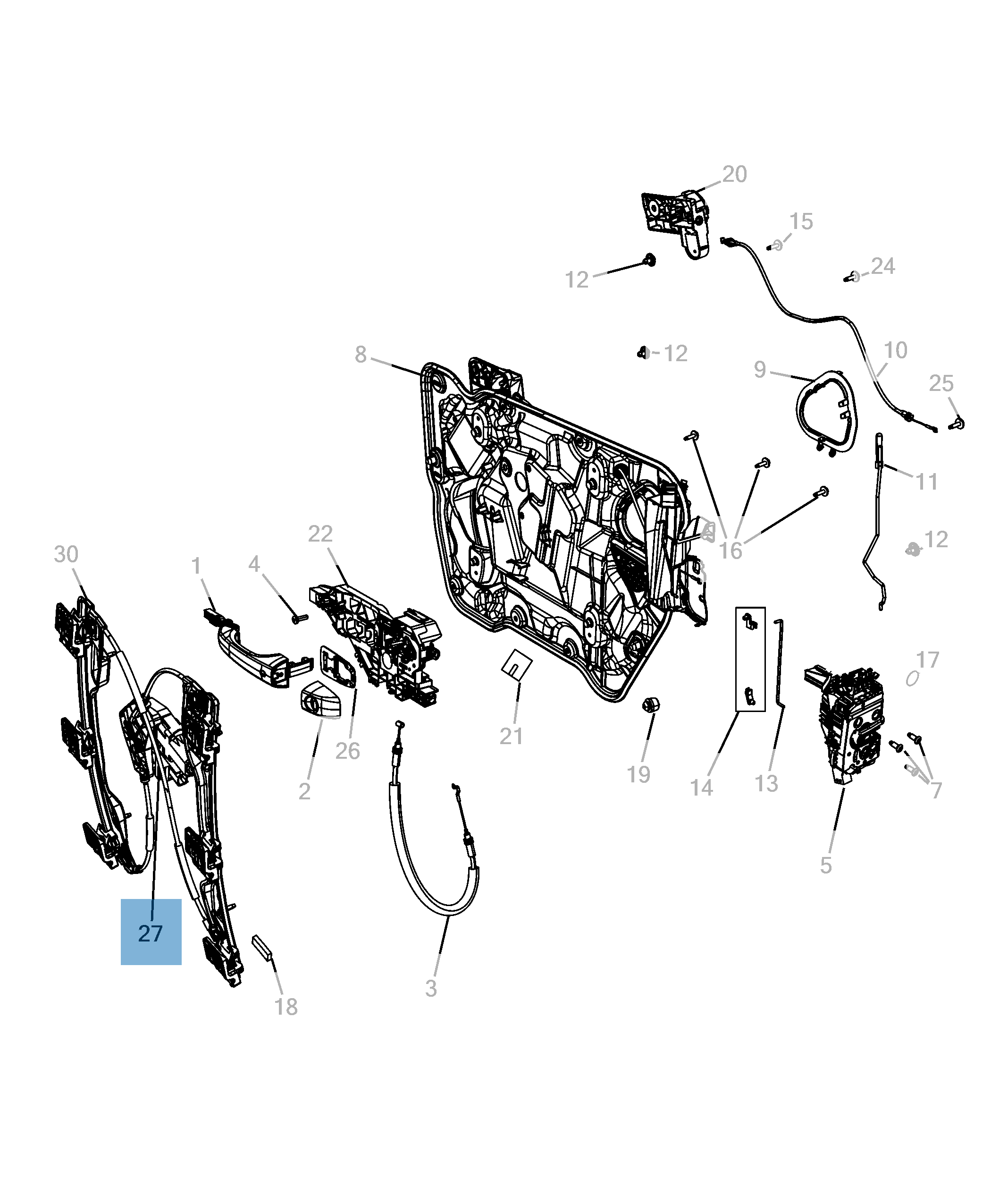 Window regulator for Fiat Freemont undefined