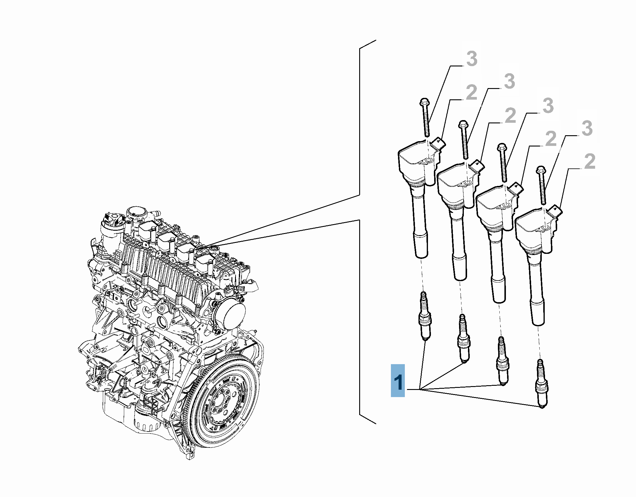 Bougie d'allumage  undefined