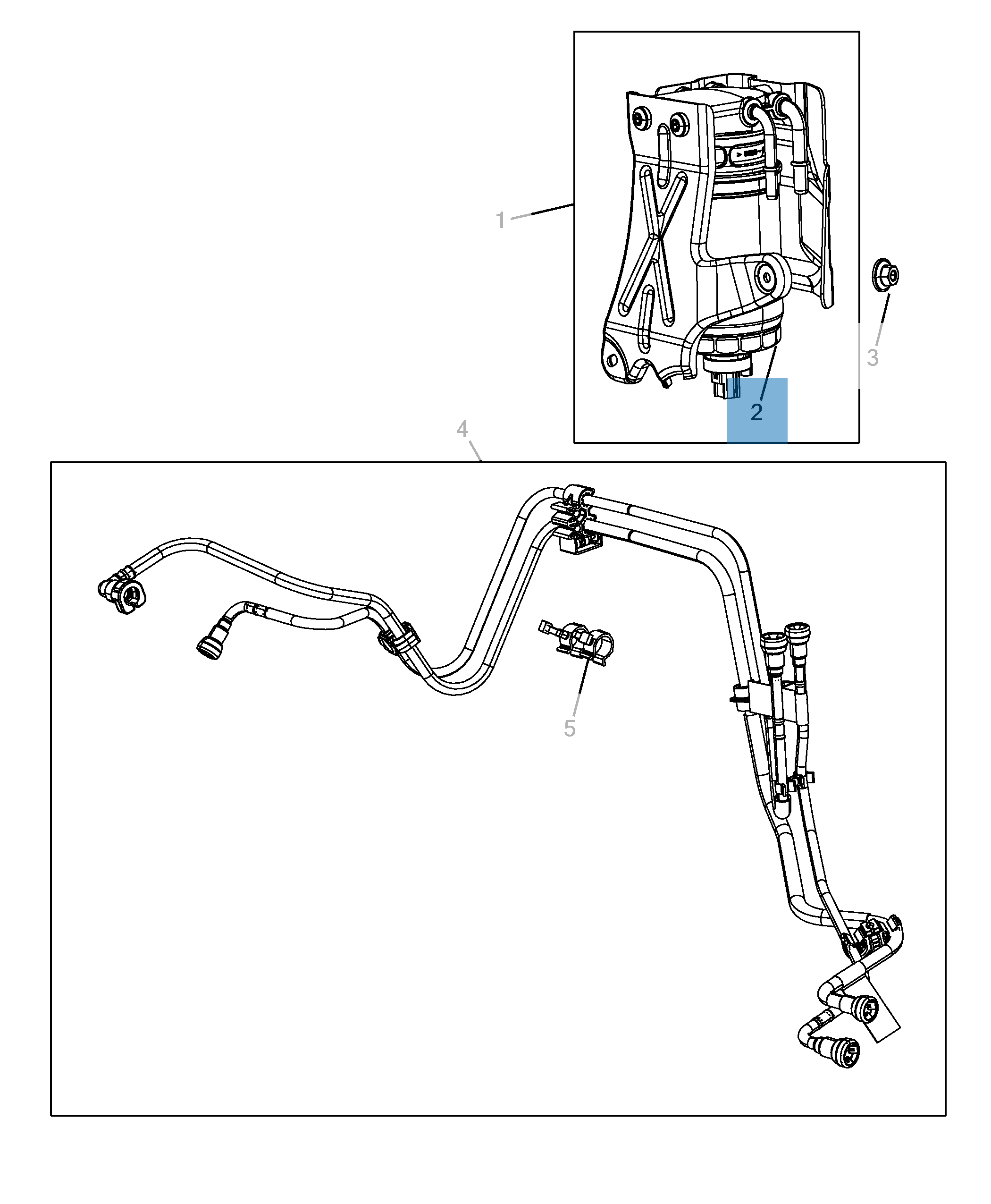 Filtro diesel  lancia