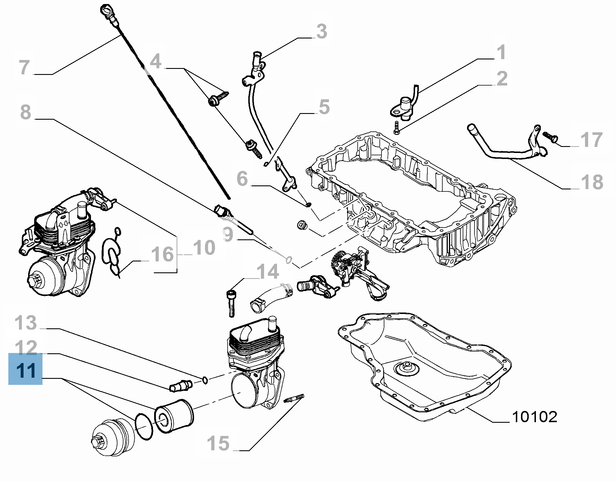 FILTRE A HUILE (Essential Part)  undefined