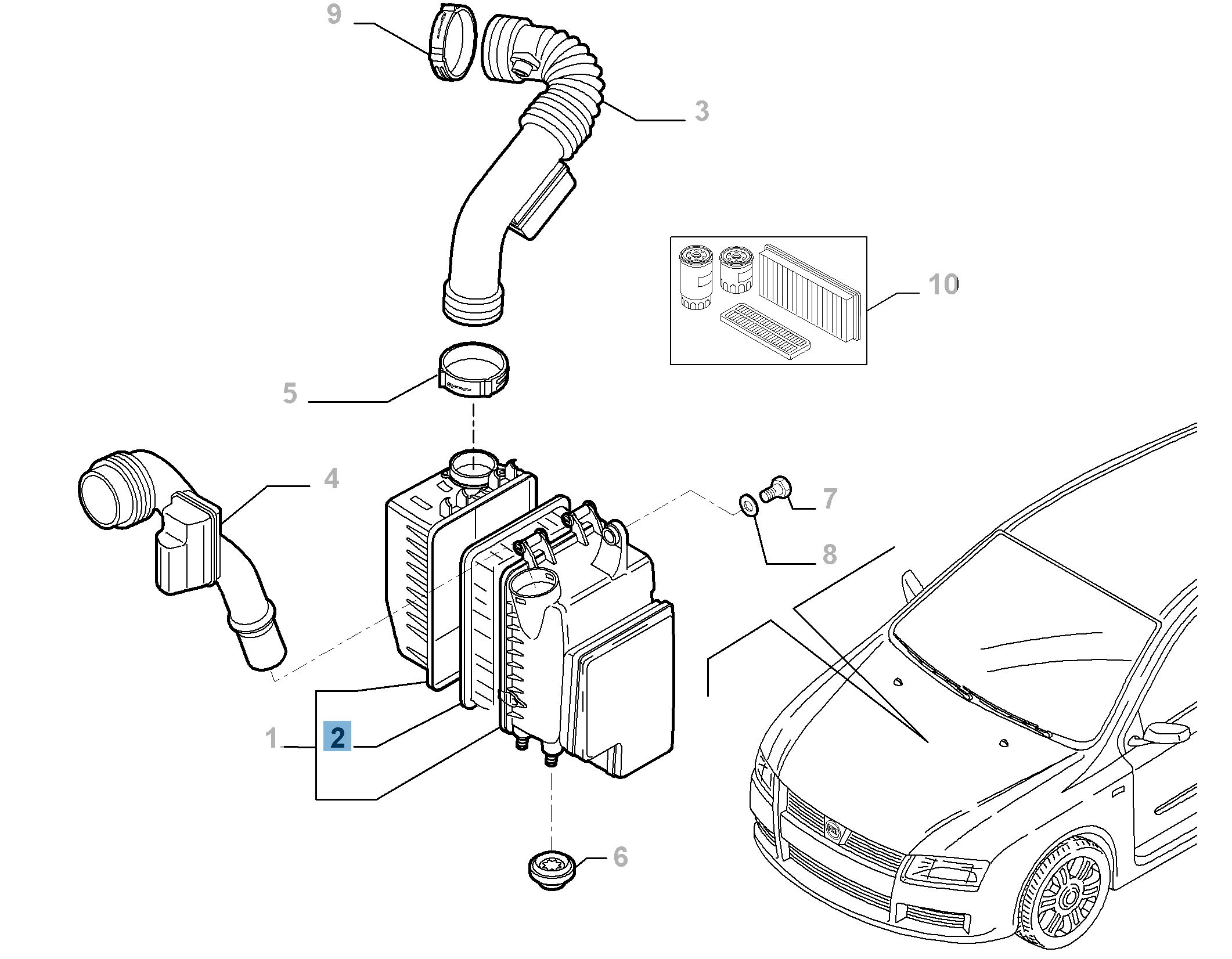 ELEMENT FILTRANT (Essential Part)  undefined