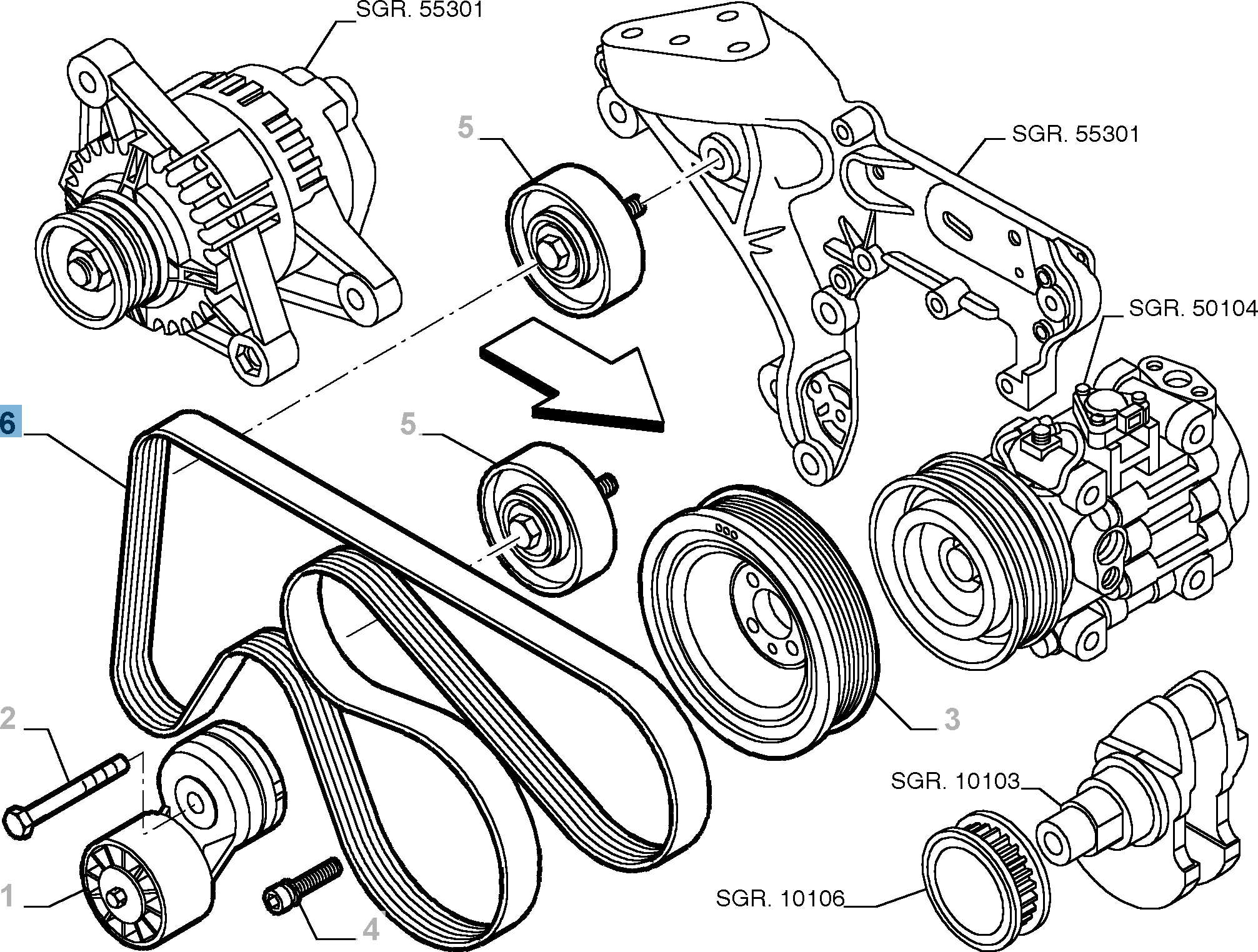 Poly-V belt  undefined