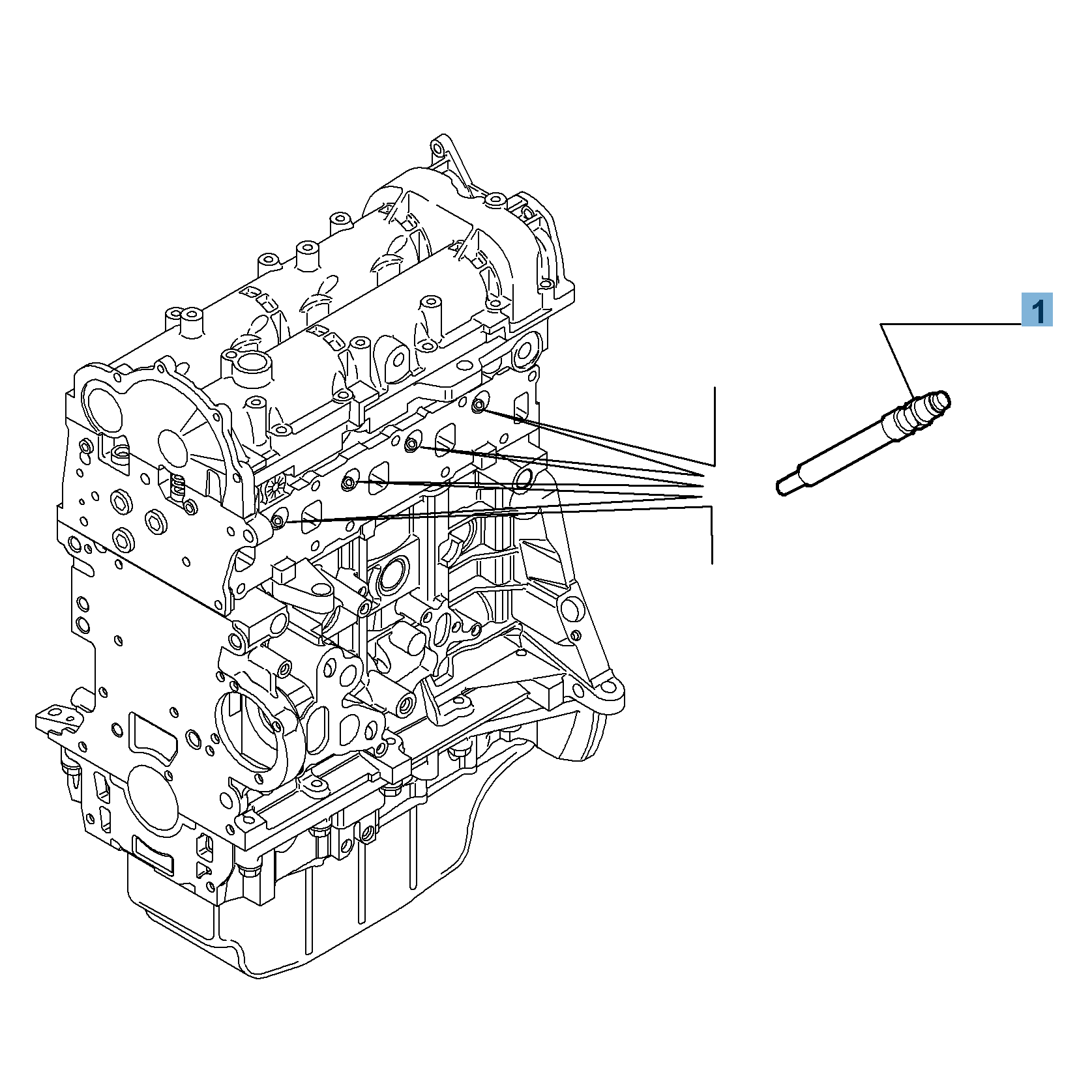 Bougie de préchauffage  undefined