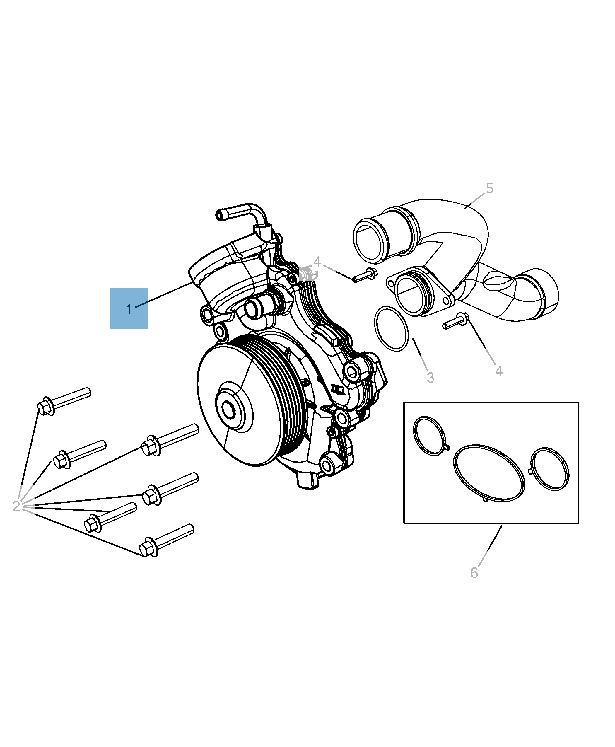 Pompa acqua  undefined