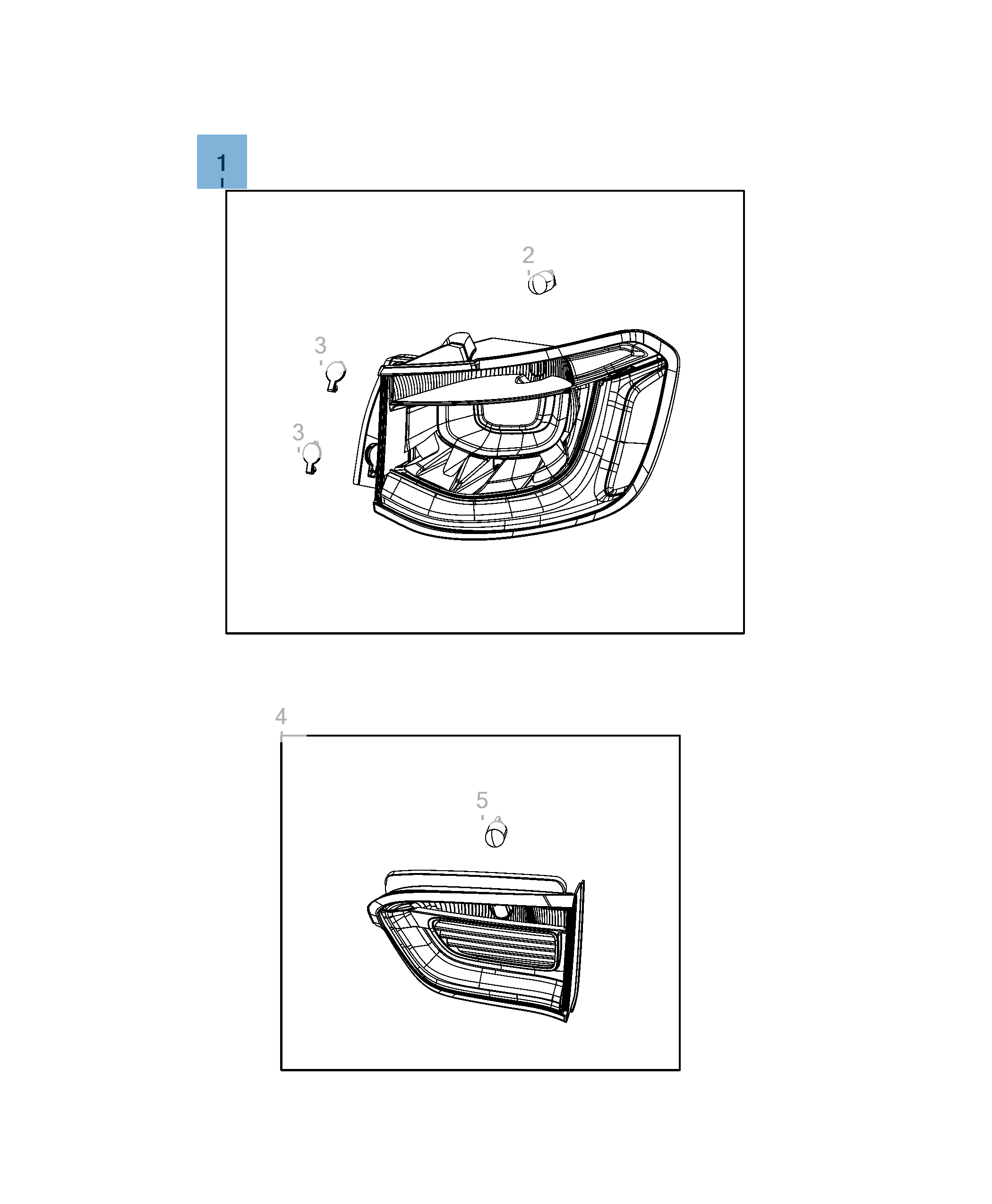 Fanale posteriore destro per JEEP Compass  undefined