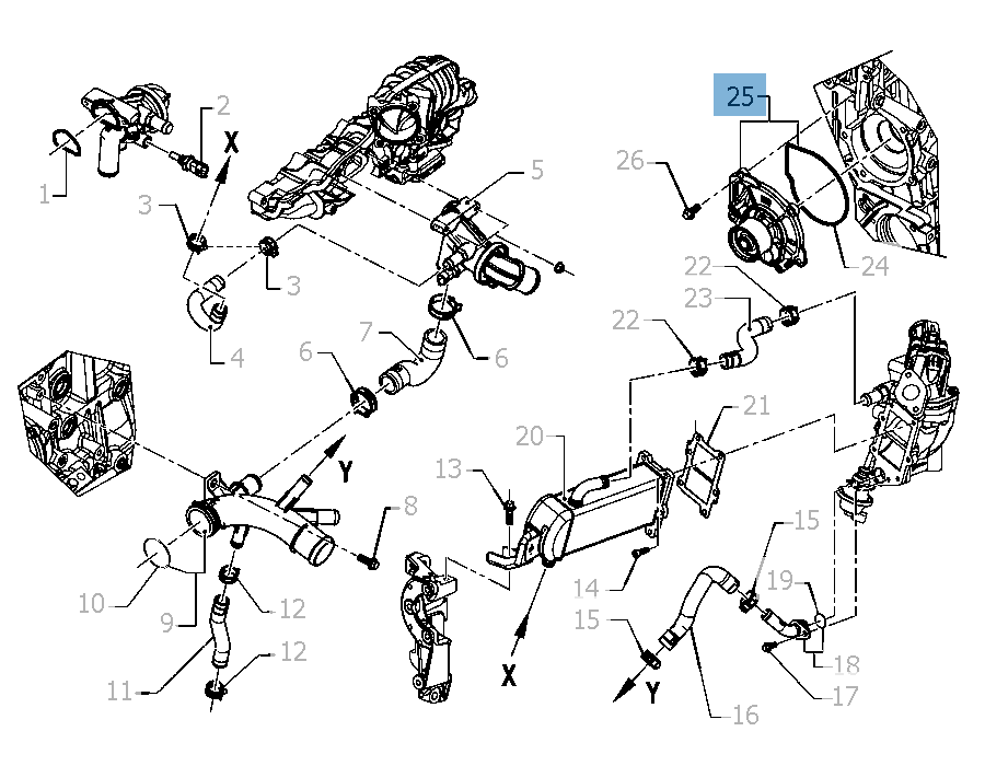 Pompa acqua  undefined