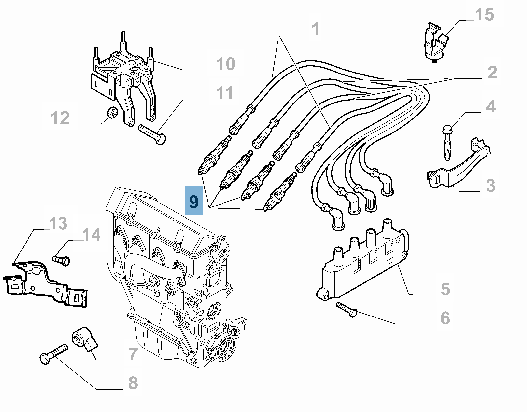 Bougie d'allumage  undefined