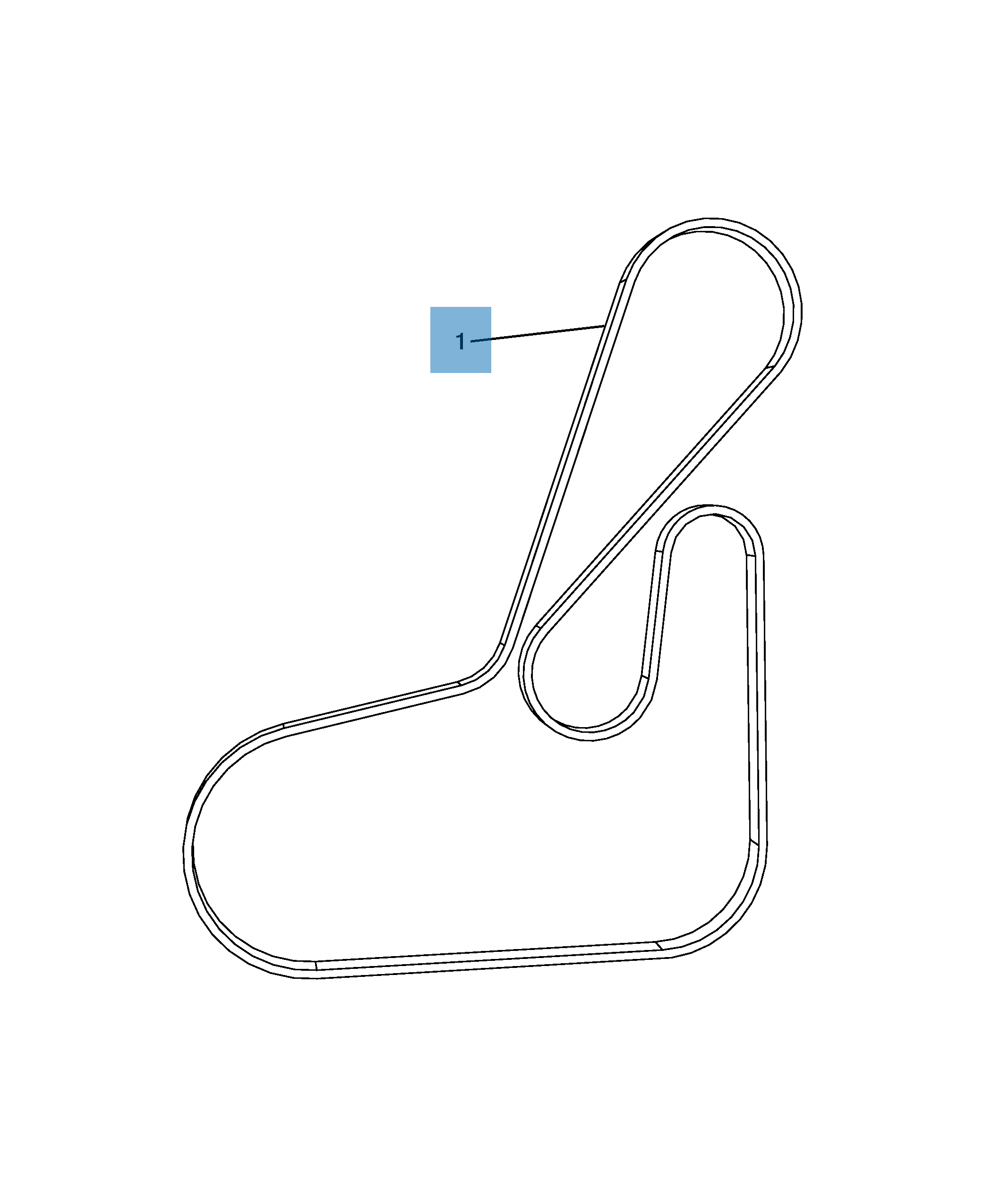 Courroie Poly-V  undefined