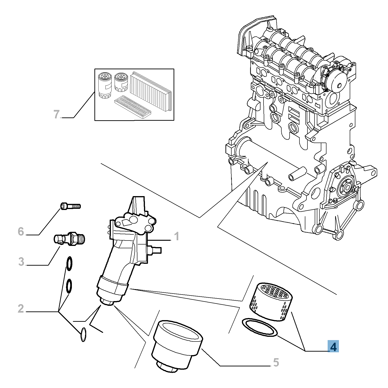 FILTRE A HUILE (Essential Part)  undefined