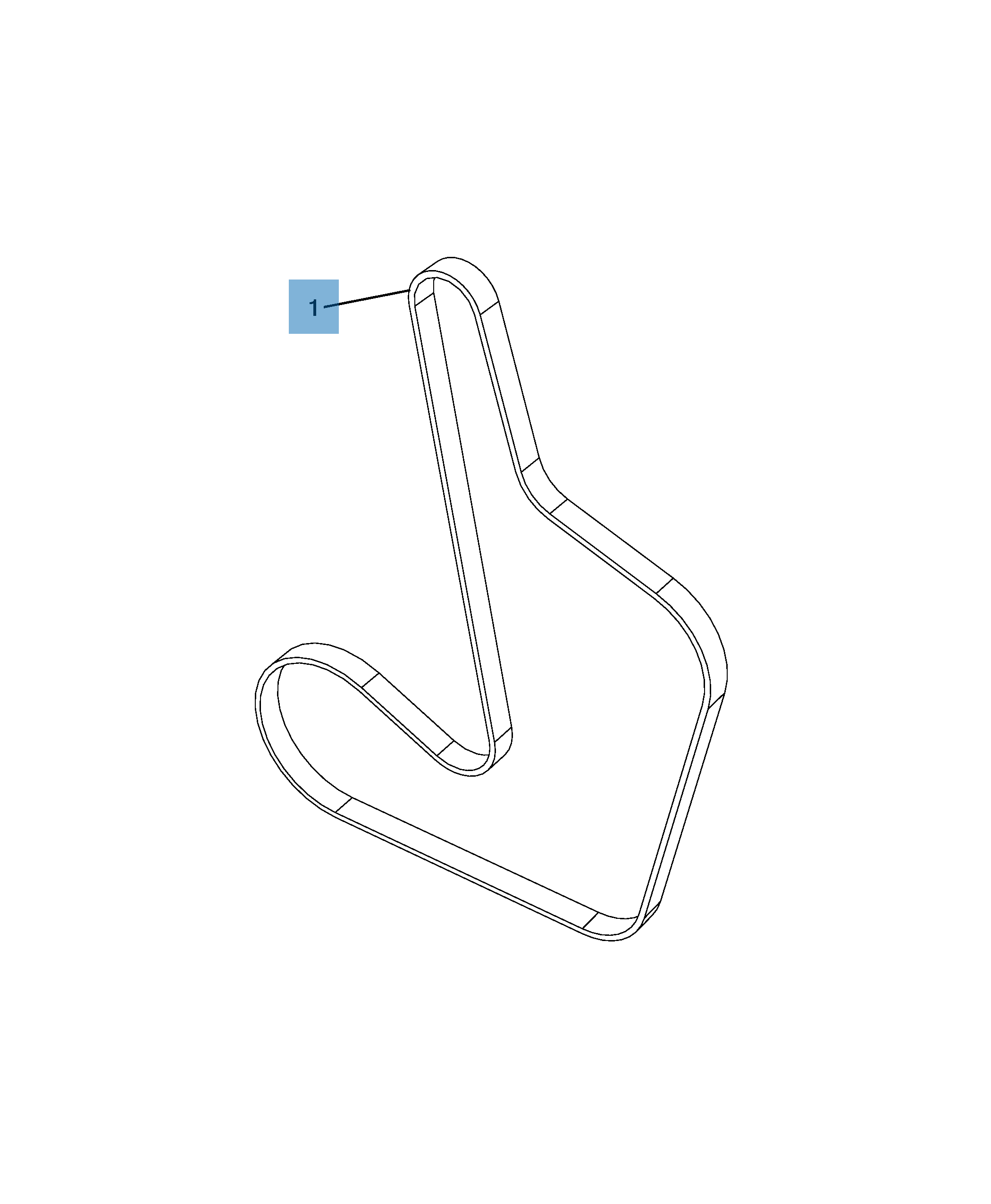 Cinghia Poly-V undefined