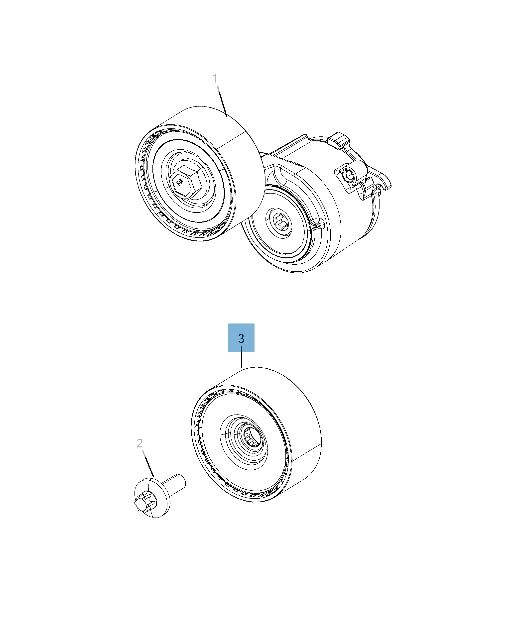 Tendicinghia fisso per Jeep Wrangler undefined