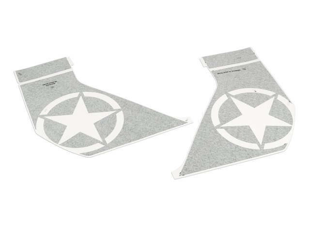 ADHESIVO LATERAL - ESTRELLA EJÉRCITO  jeep