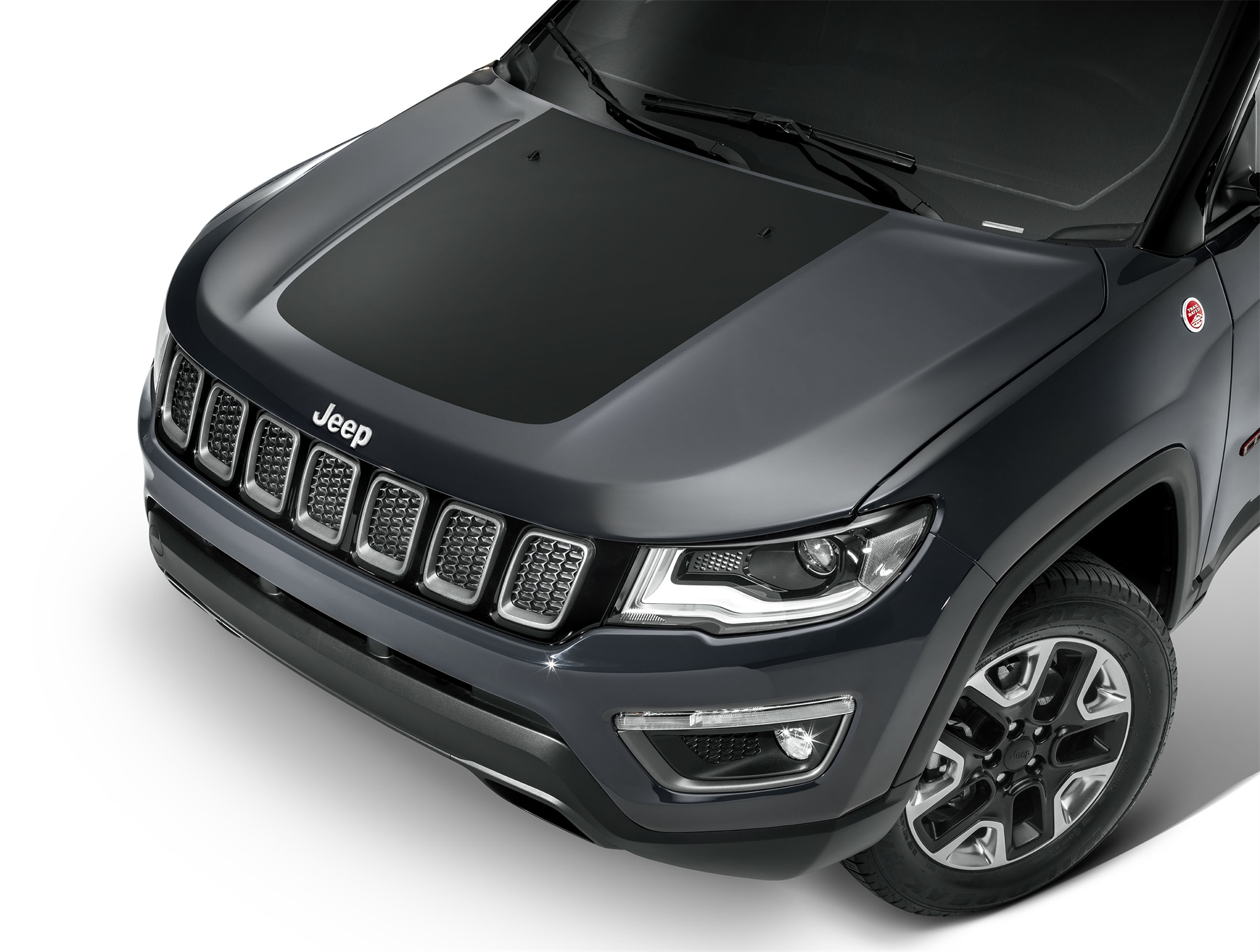 Adhesivo de capó negro para Jeep Compass undefined