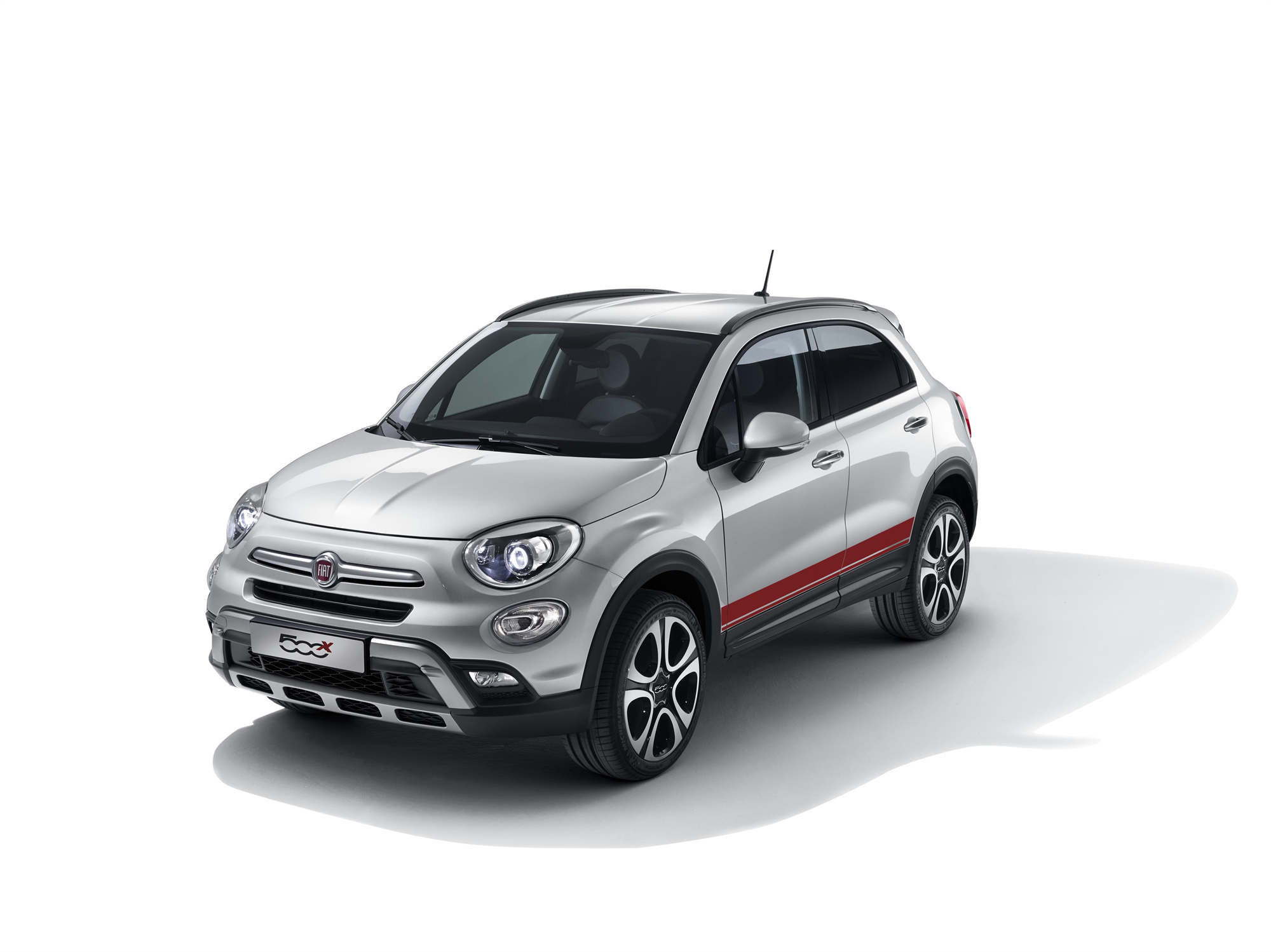 Sticker Laterali Rossi  fiat