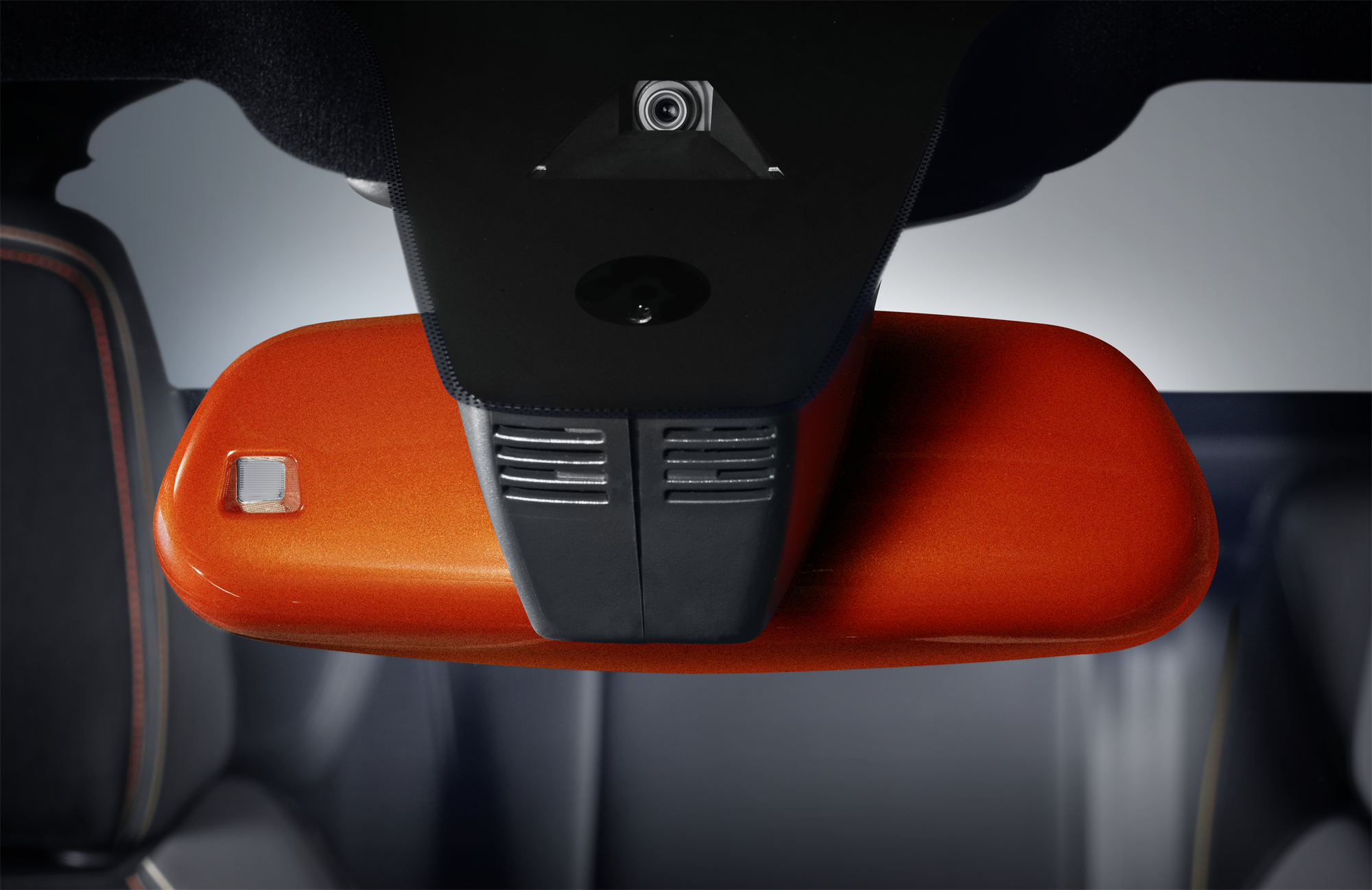 Rivestimento retrovisore interno - Orange Fizz  jeep