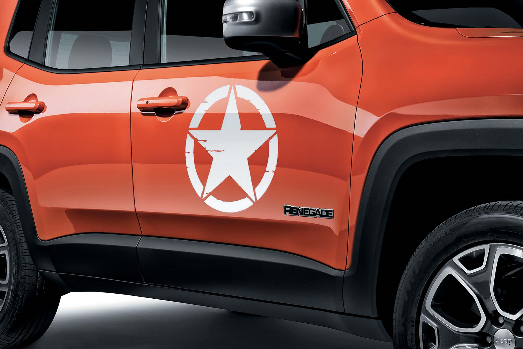 Adhesivo Para Puertas Estrella Us Army jeep