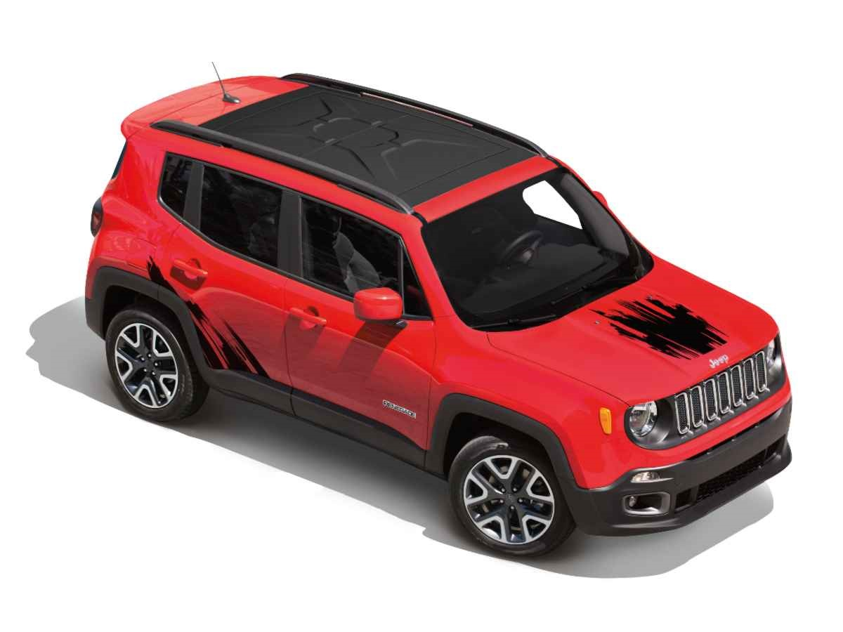 Effetto Vernice Su Cofano E Laterale  jeep