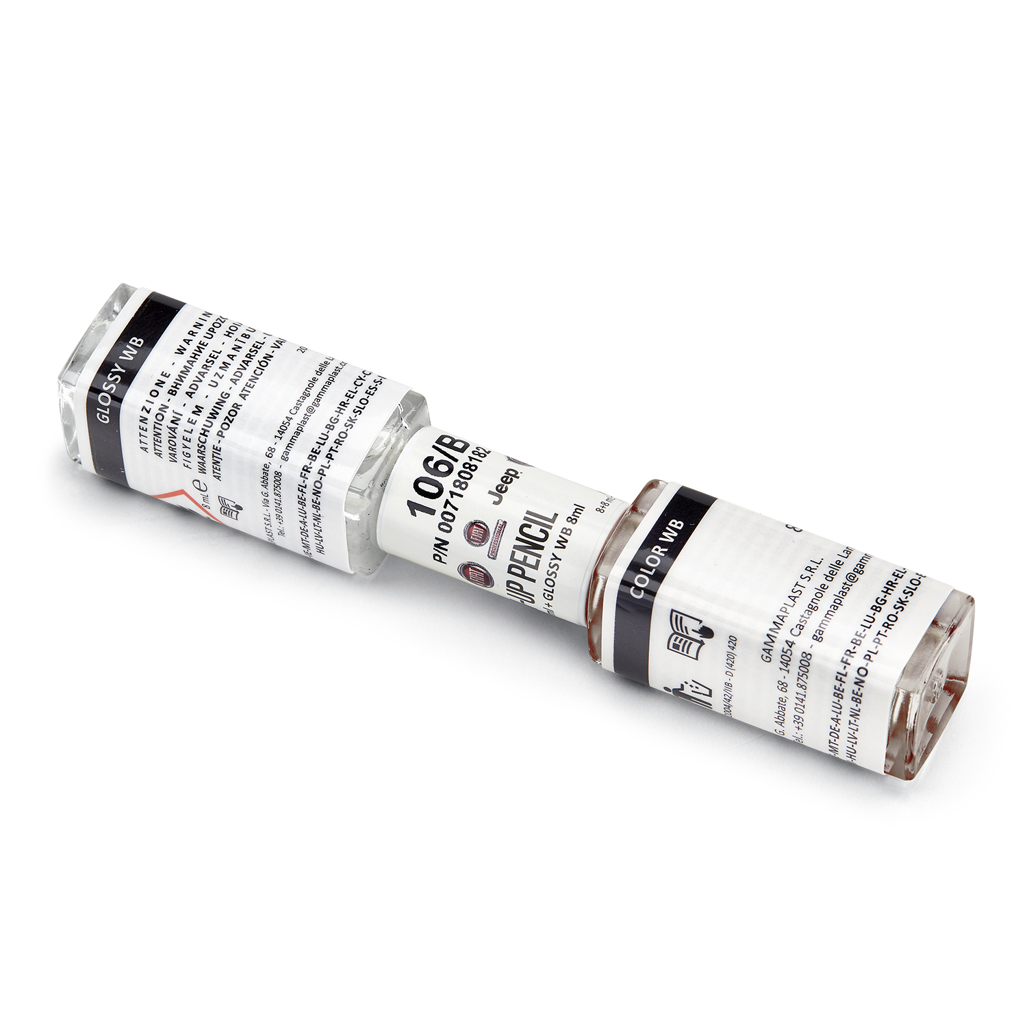 Stylo de retouche 106/B rouge micacé pour Lancia Delta  lancia
