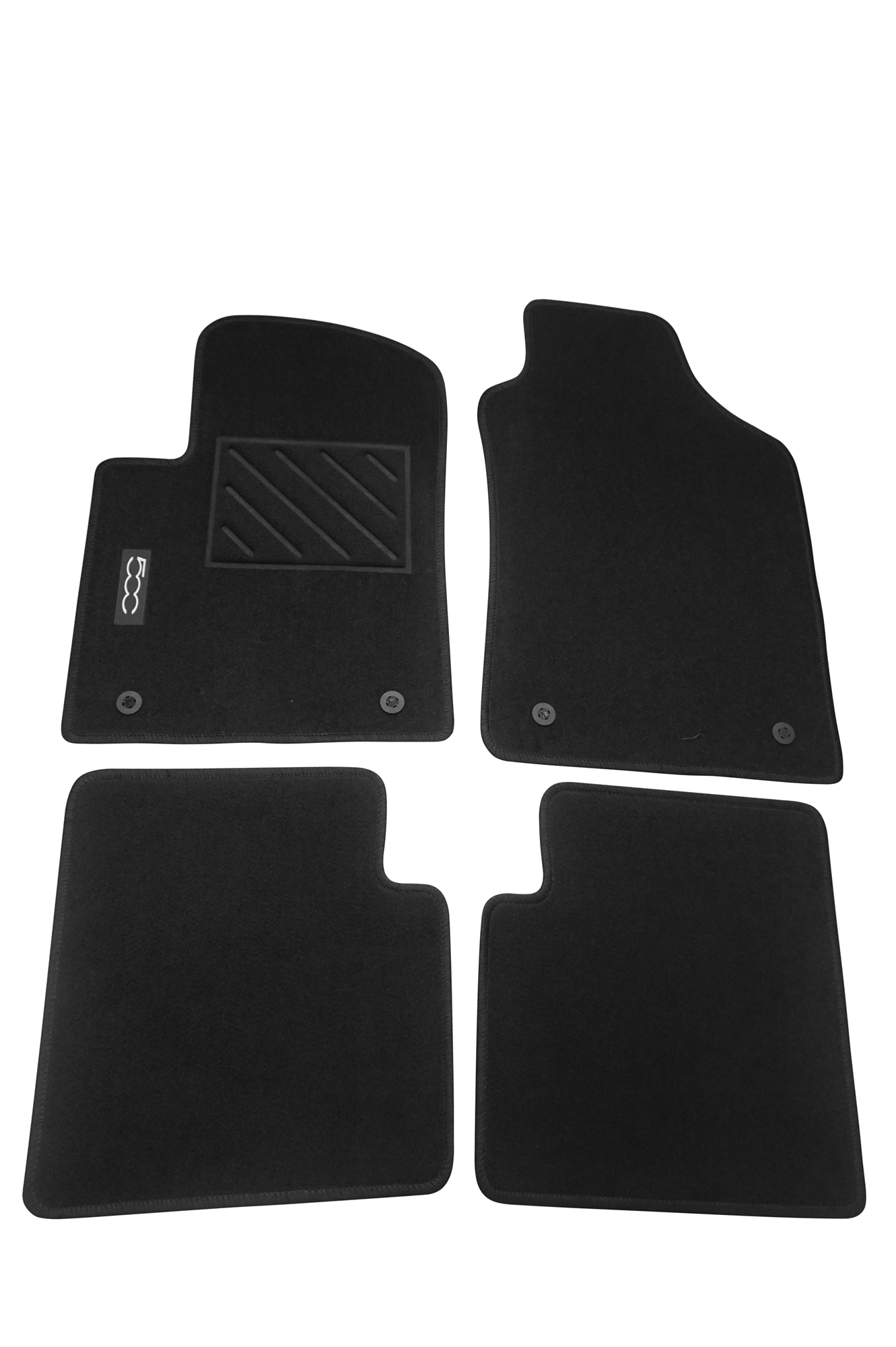 Tapis de sol en moquette pour Fiat 500  undefined