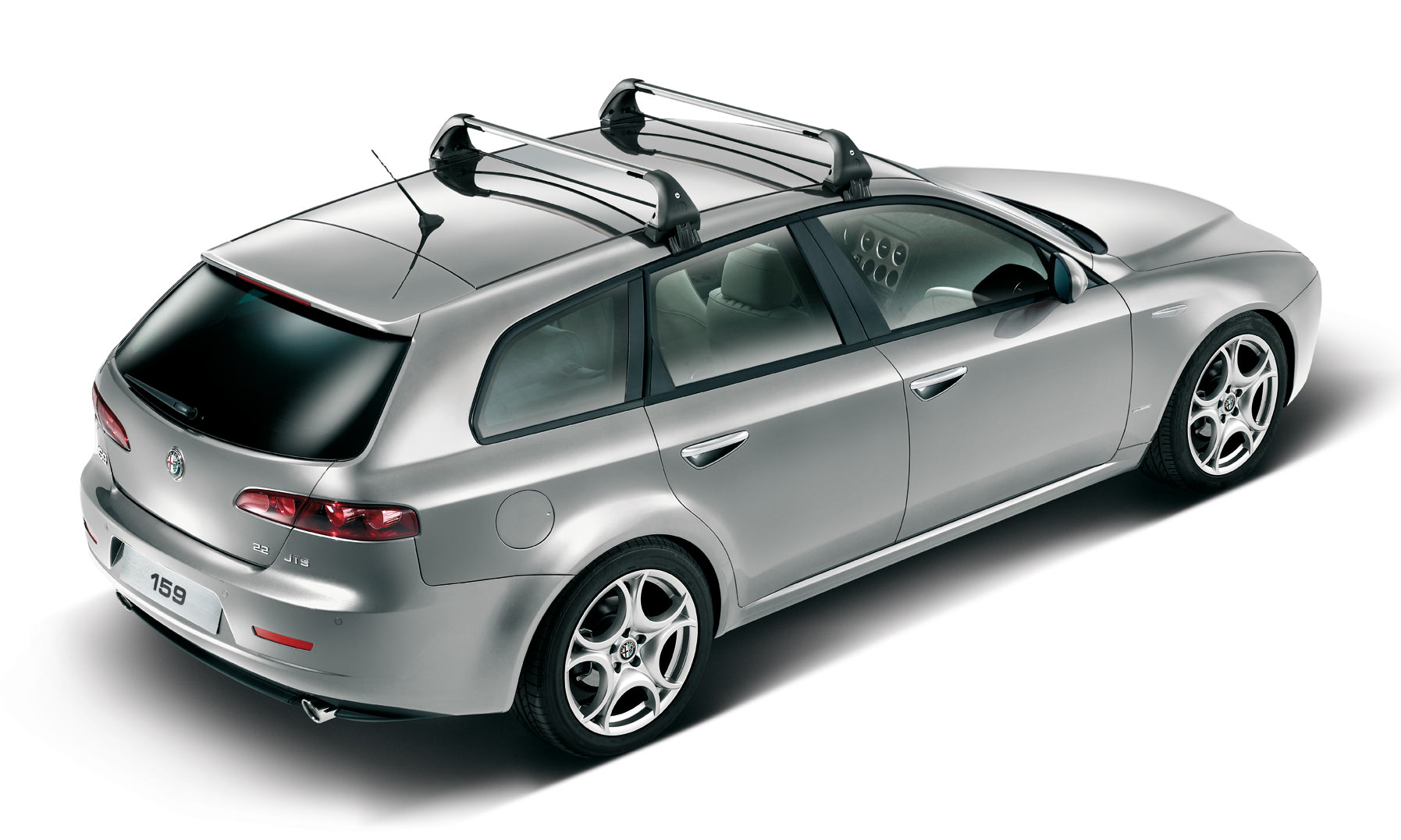 Barre portatutto in alluminio per tetto per Alfa Romeo 159  alfa-romeo