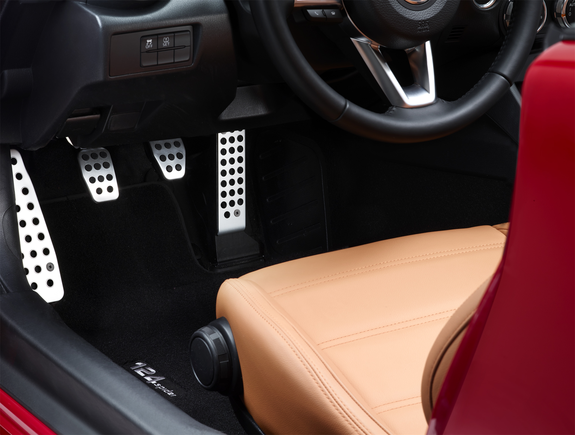 Pedaliera sportiva in alluminio per cambio manuale  fiat