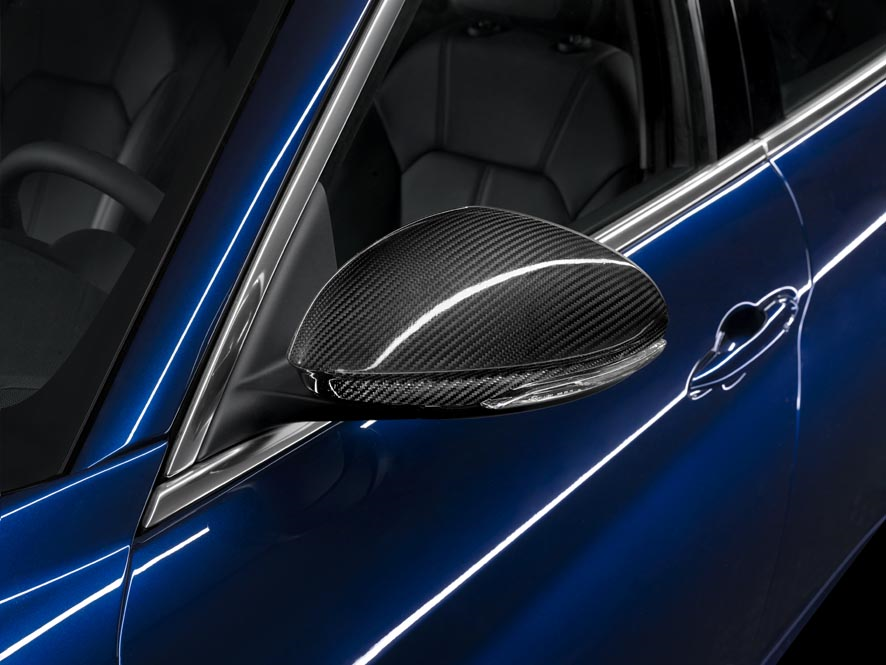 Außenspiegelkappen aus Carbonfasern für Alfa Romeo Giulia  undefined