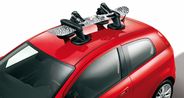 Portasci/snowboard magnetico per tetto per Fiat  fiat